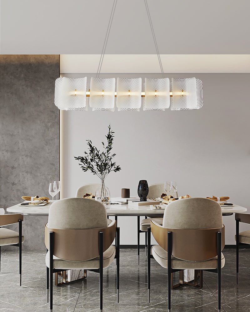 Helios Rectangle Pendant Lamp - Blowlighting