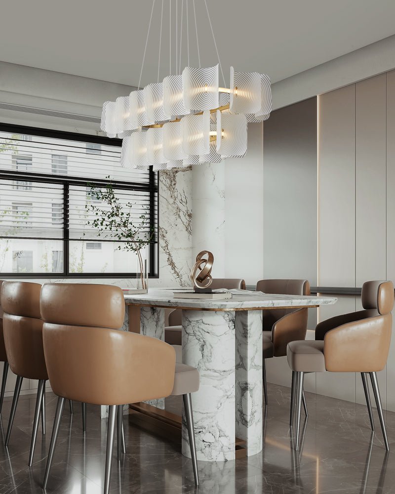 Helios Rectangle Pendant Lamp - Blowlighting