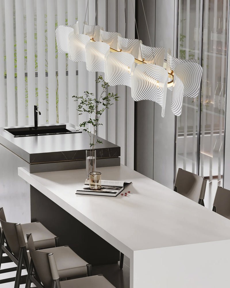 Helios Rectangle Pendant Lamp - Blowlighting