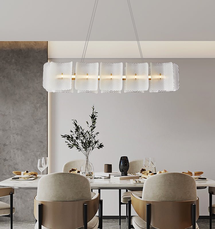 Helios Rectangle Pendant Lamp - Blowlighting