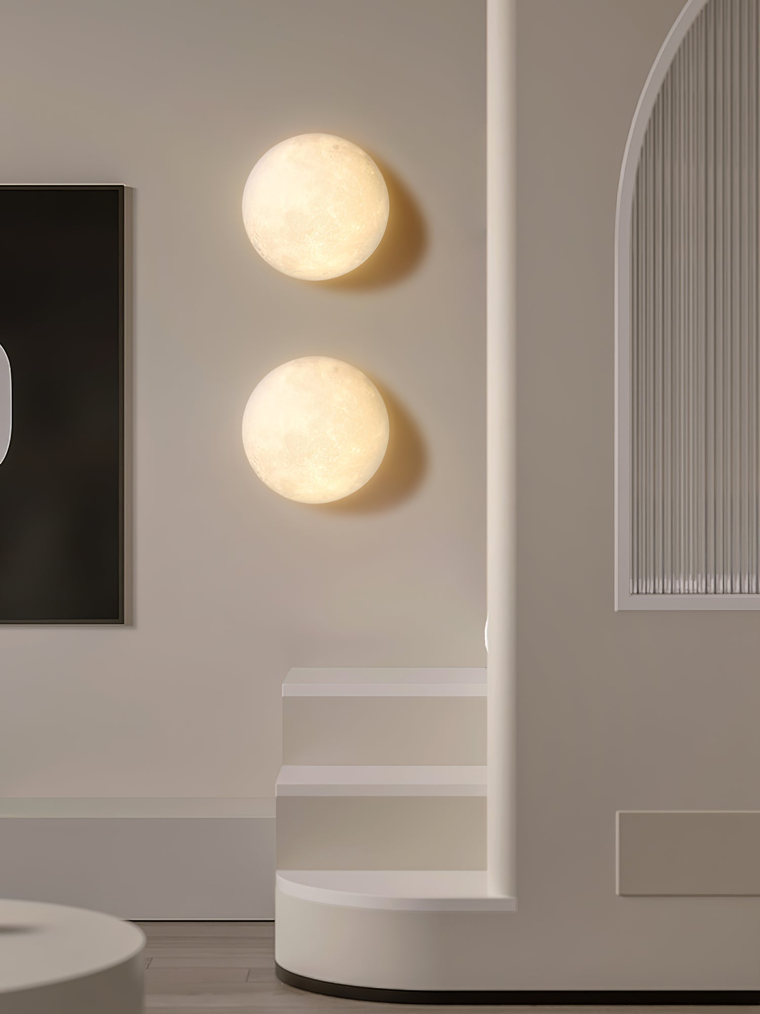 Moon 3D Wall Lamp - Blowlighting