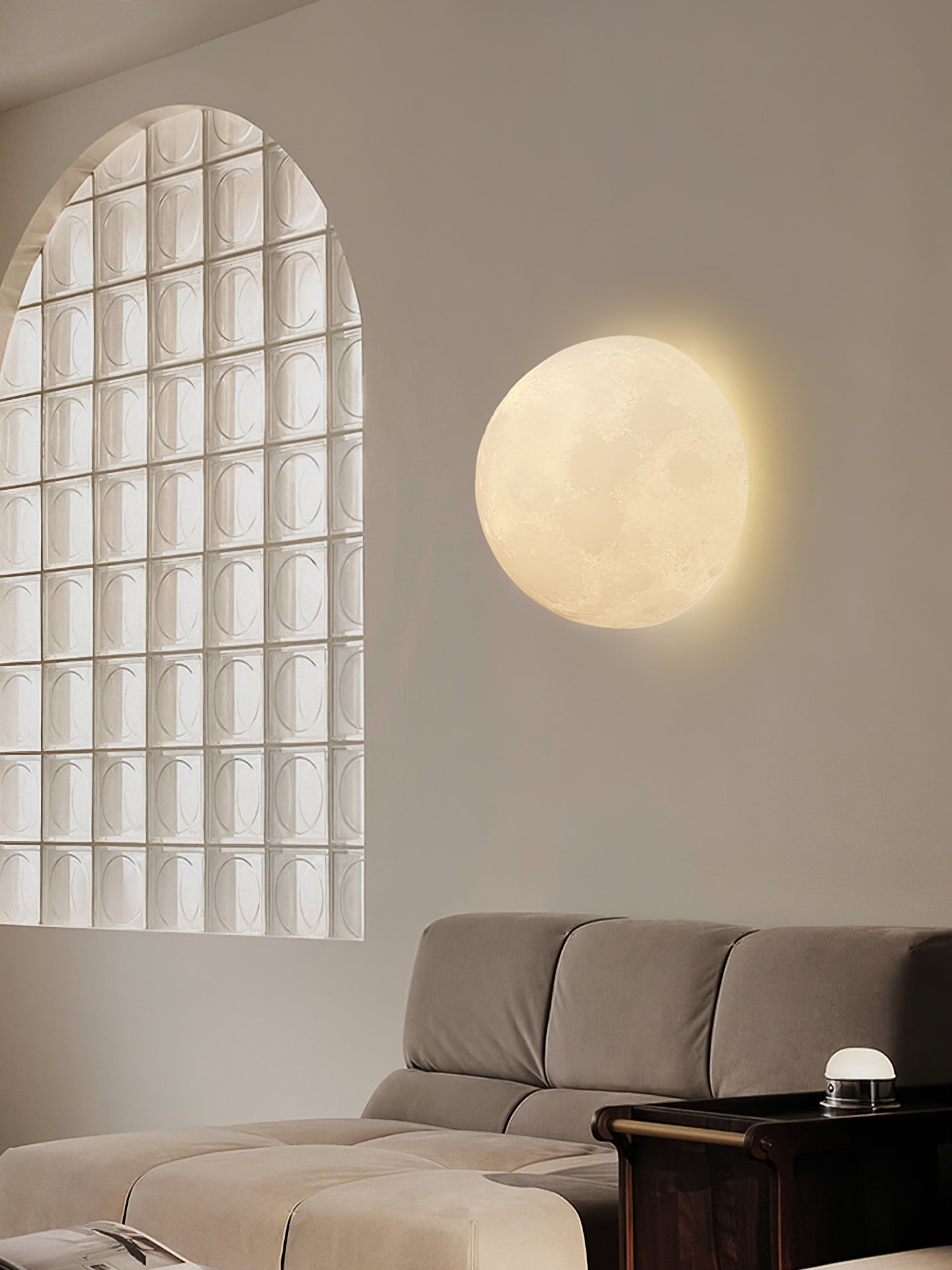 Moon 3D Wall Lamp - Blowlighting