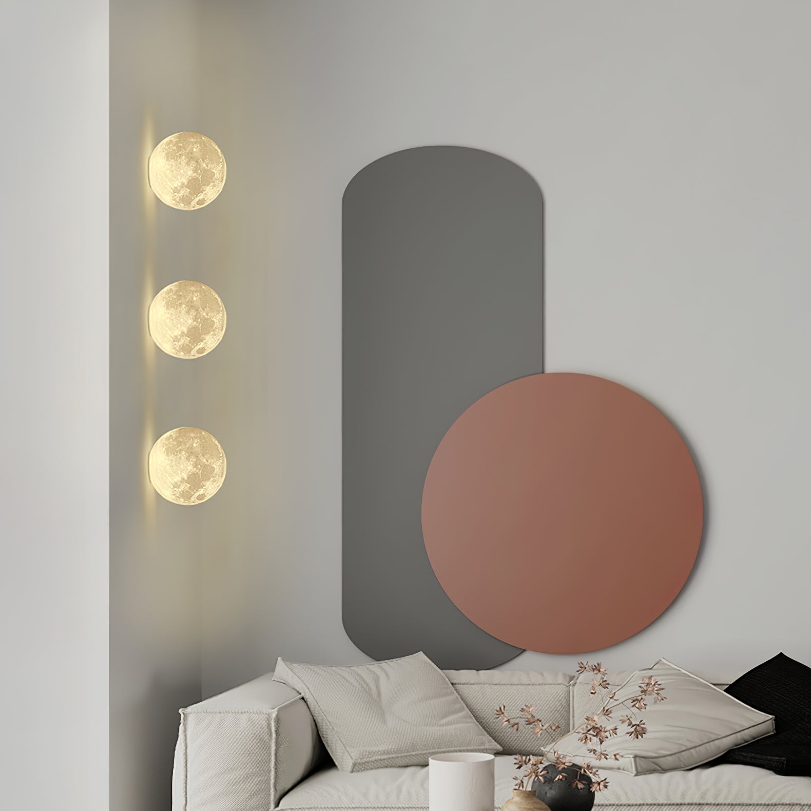 Moon 3D Wall Lamp - Blowlighting