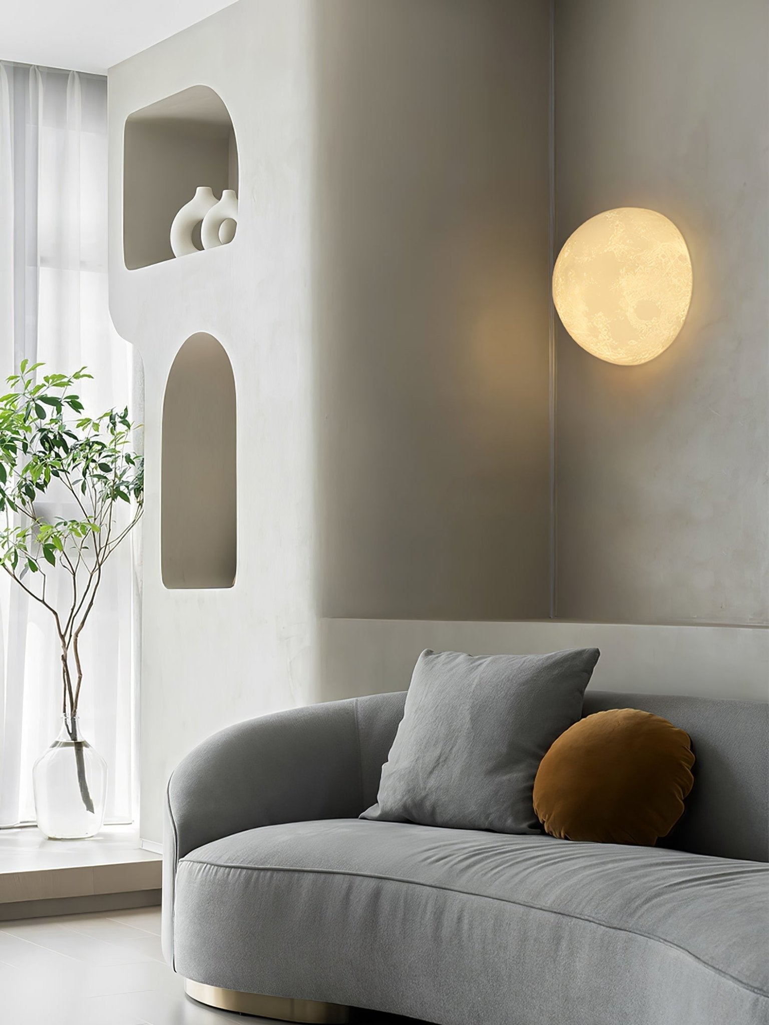 Moon 3D Wall Lamp - Blowlighting