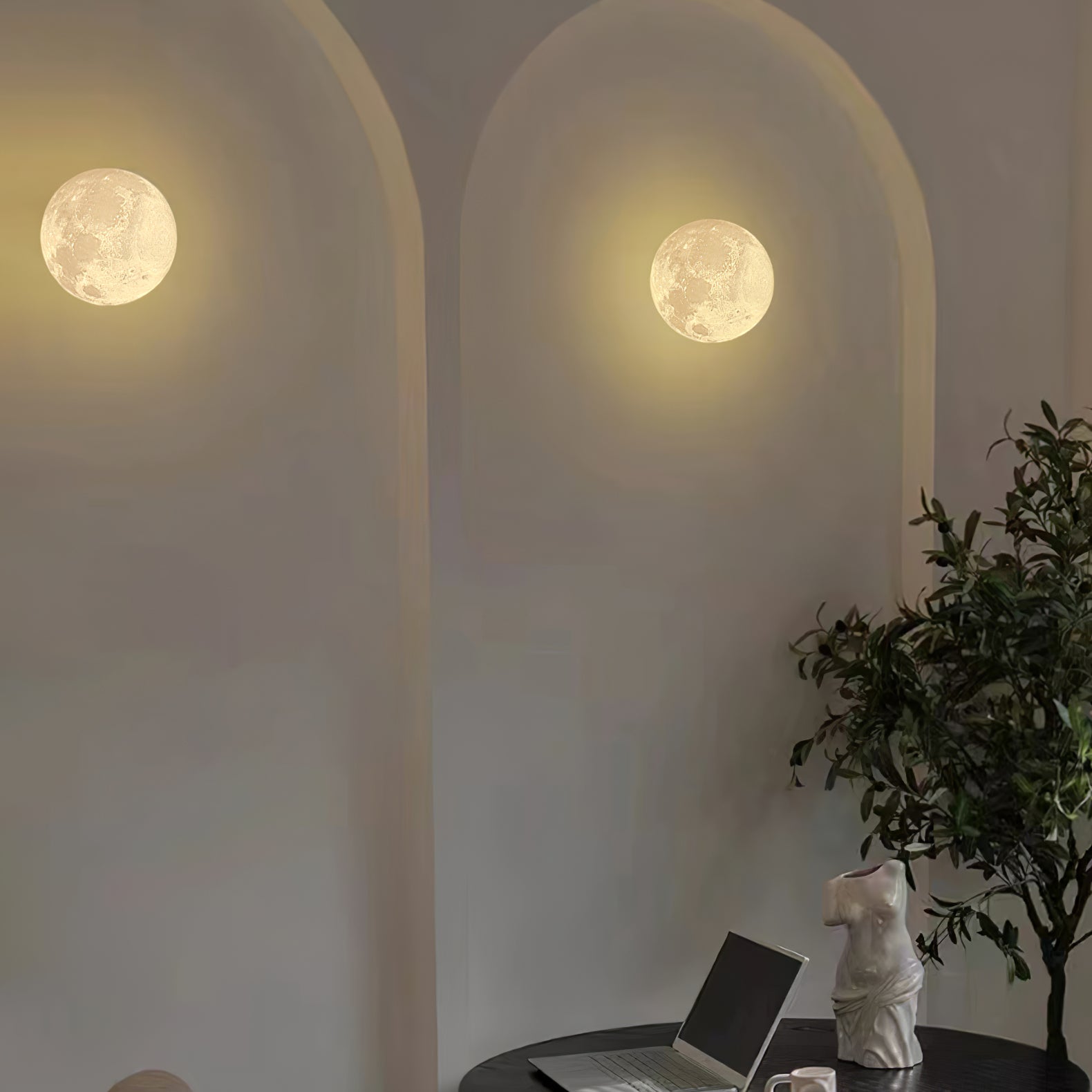Moon 3D Wall Lamp - Blowlighting