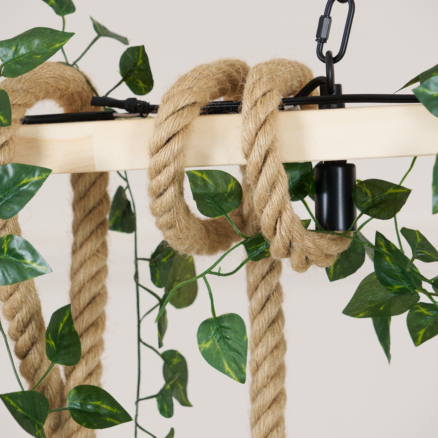 Hemp Rope Industrial Grenade Chandelier - Blowlighting