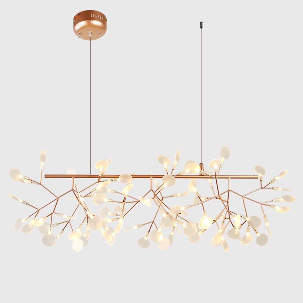 Rose Gold Firefly LED Chandelier - Blowlighting