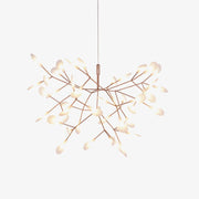 Rose Gold Firefly LED Chandelier - Blowlighting