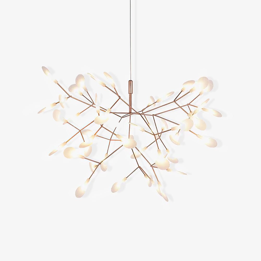 Rose Gold Firefly LED Chandelier - Blowlighting