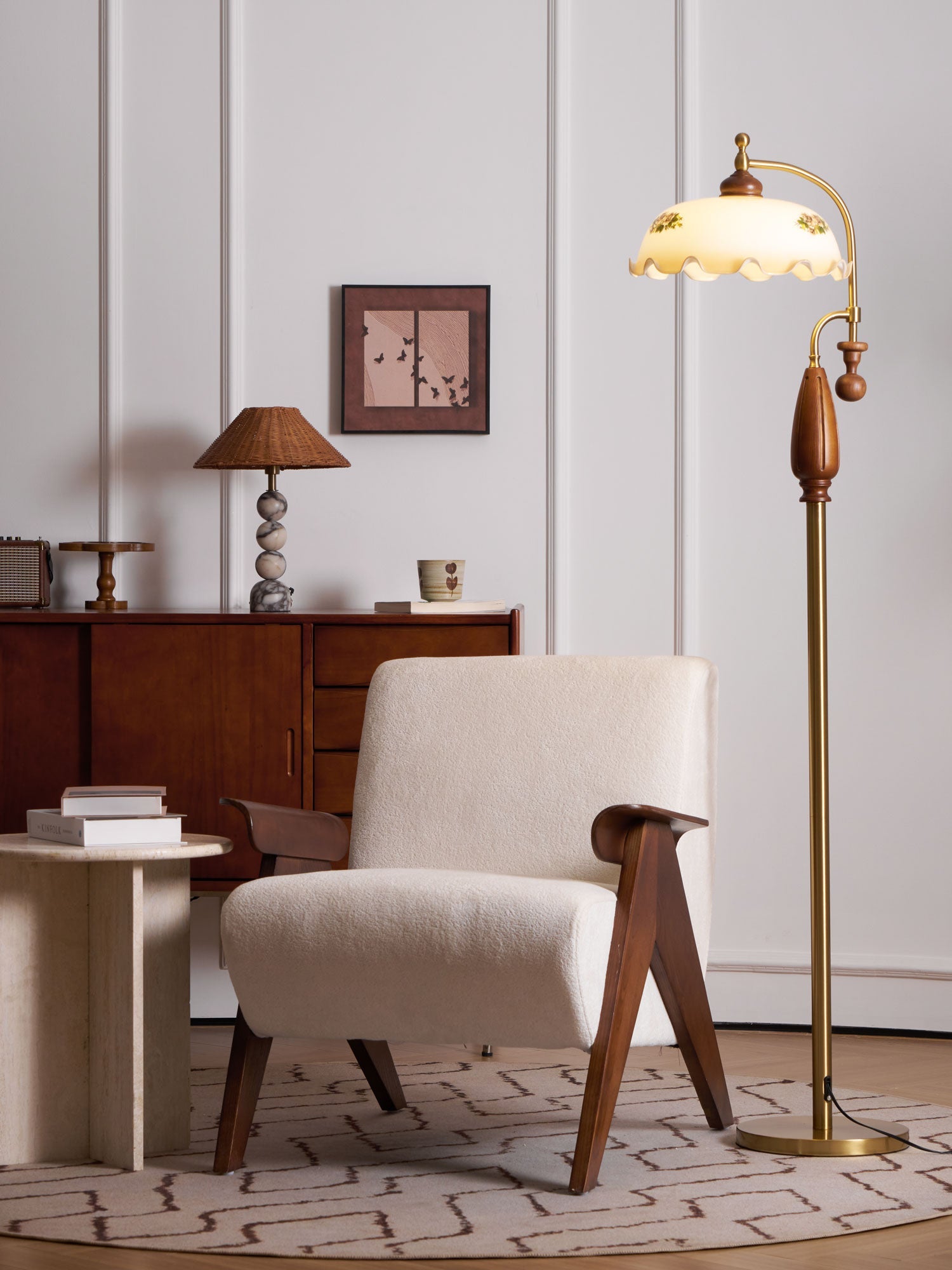 Heritage Bloom Floor Lamp - Blowlighting