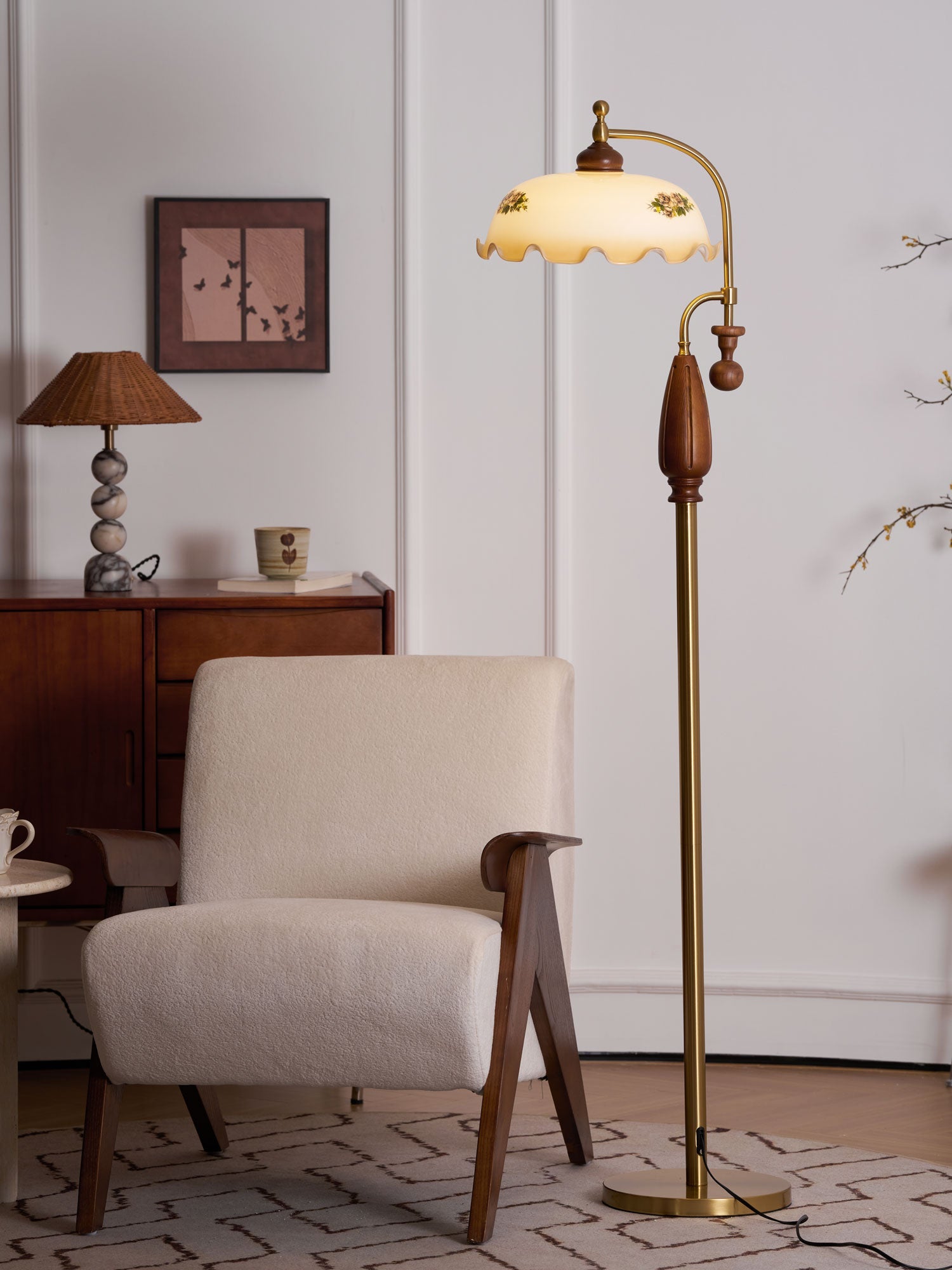 Heritage Bloom Floor Lamp - Blowlighting