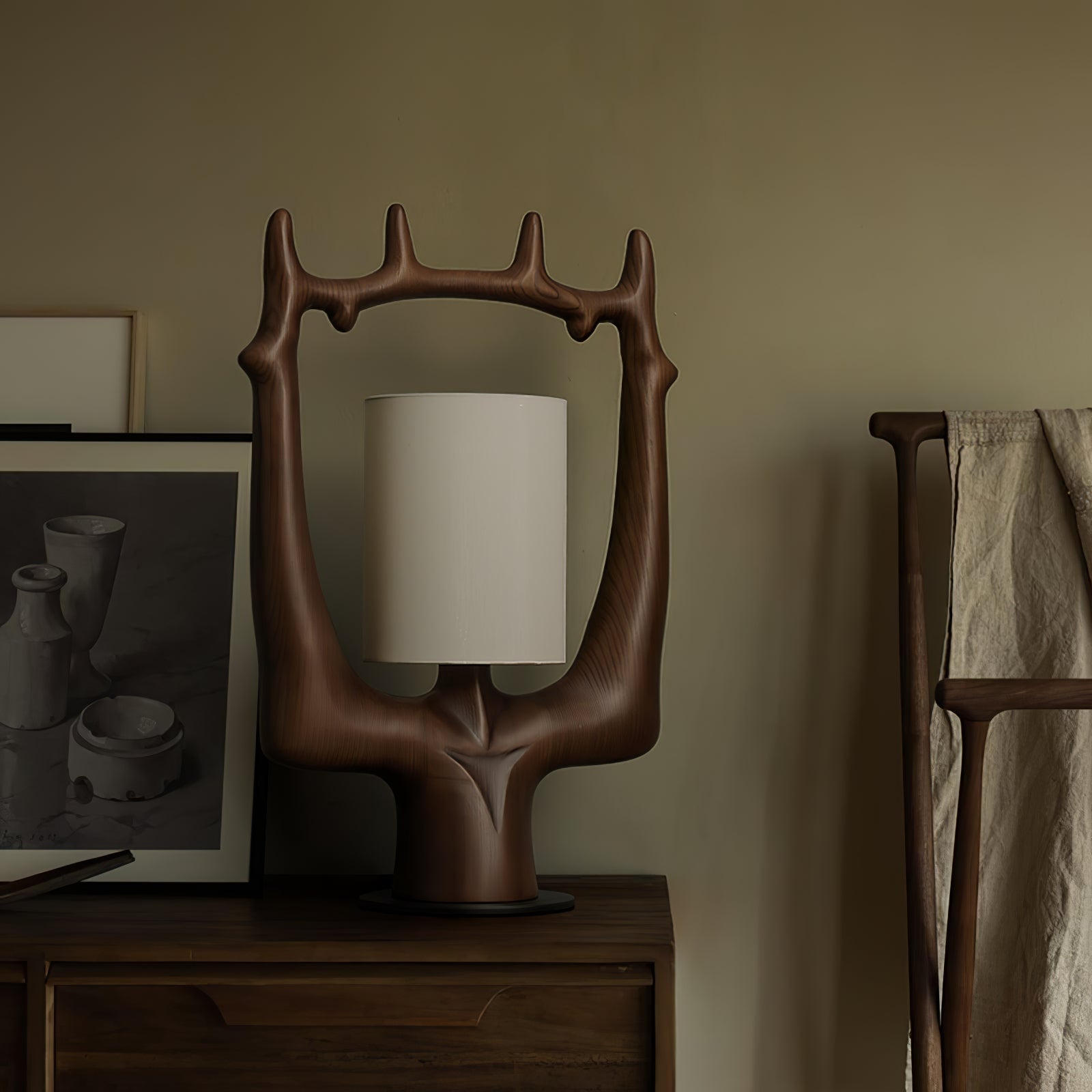 Antler Ring Table Lamp - Blowlighting