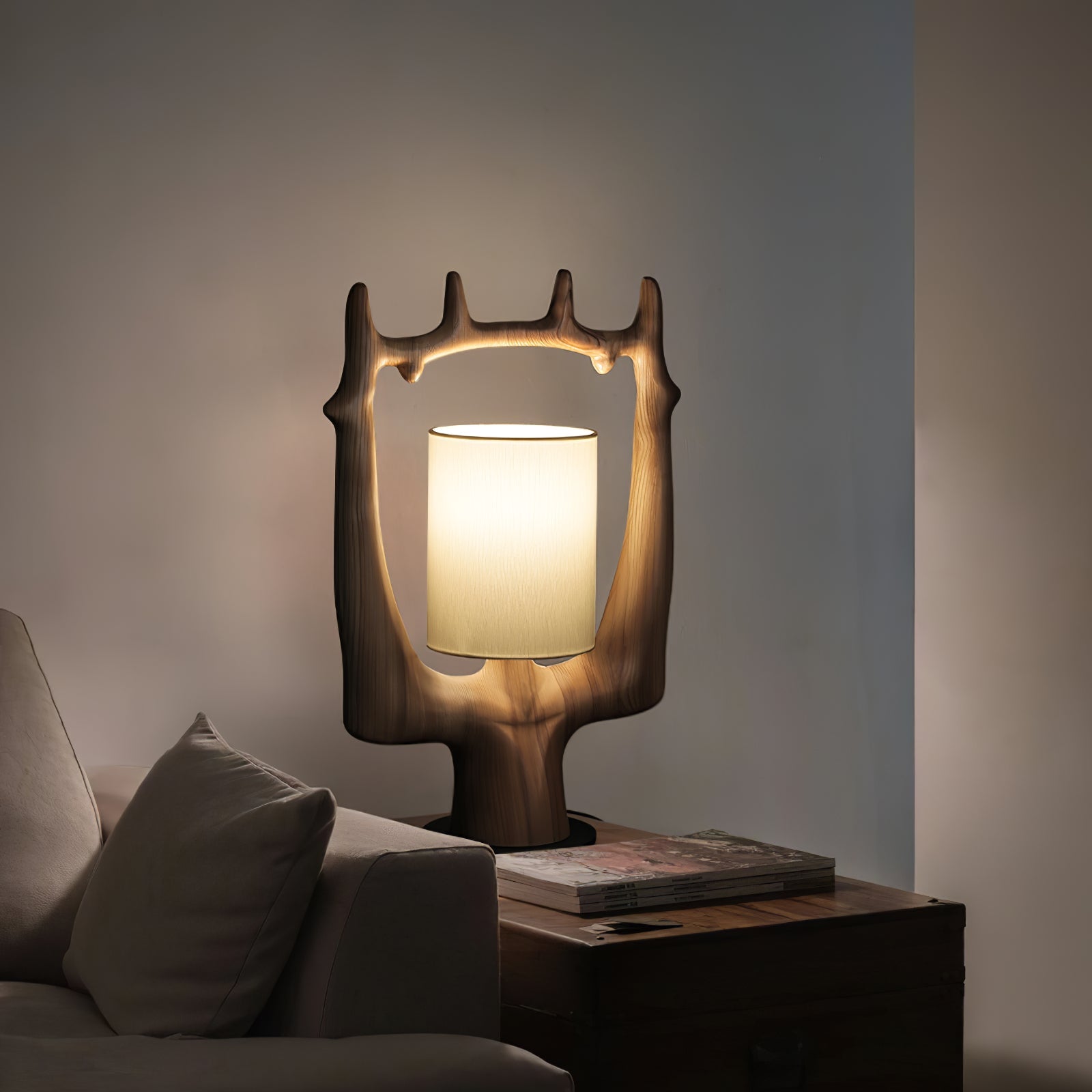 Antler Ring Table Lamp - Blowlighting