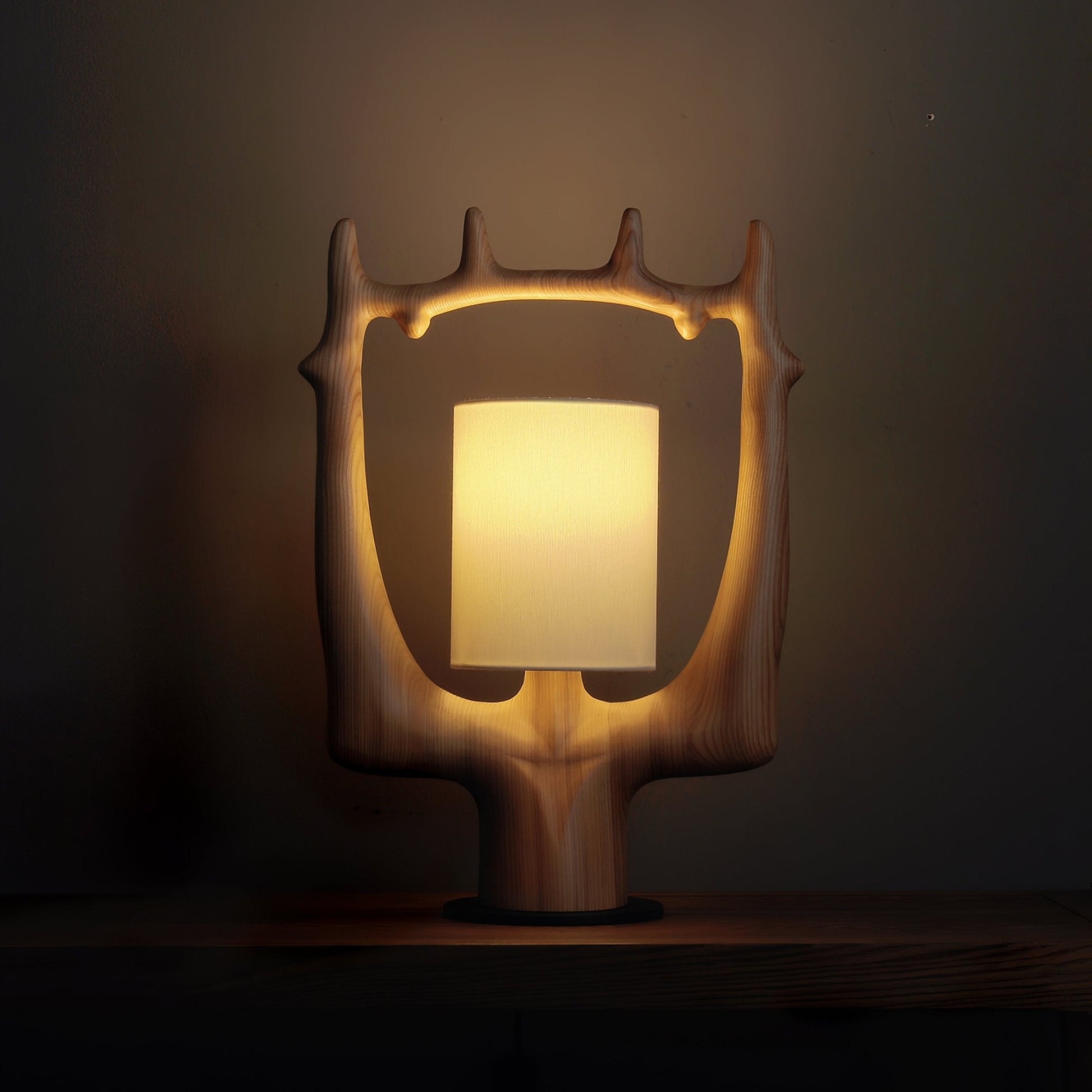 Antler Ring Table Lamp - Blowlighting