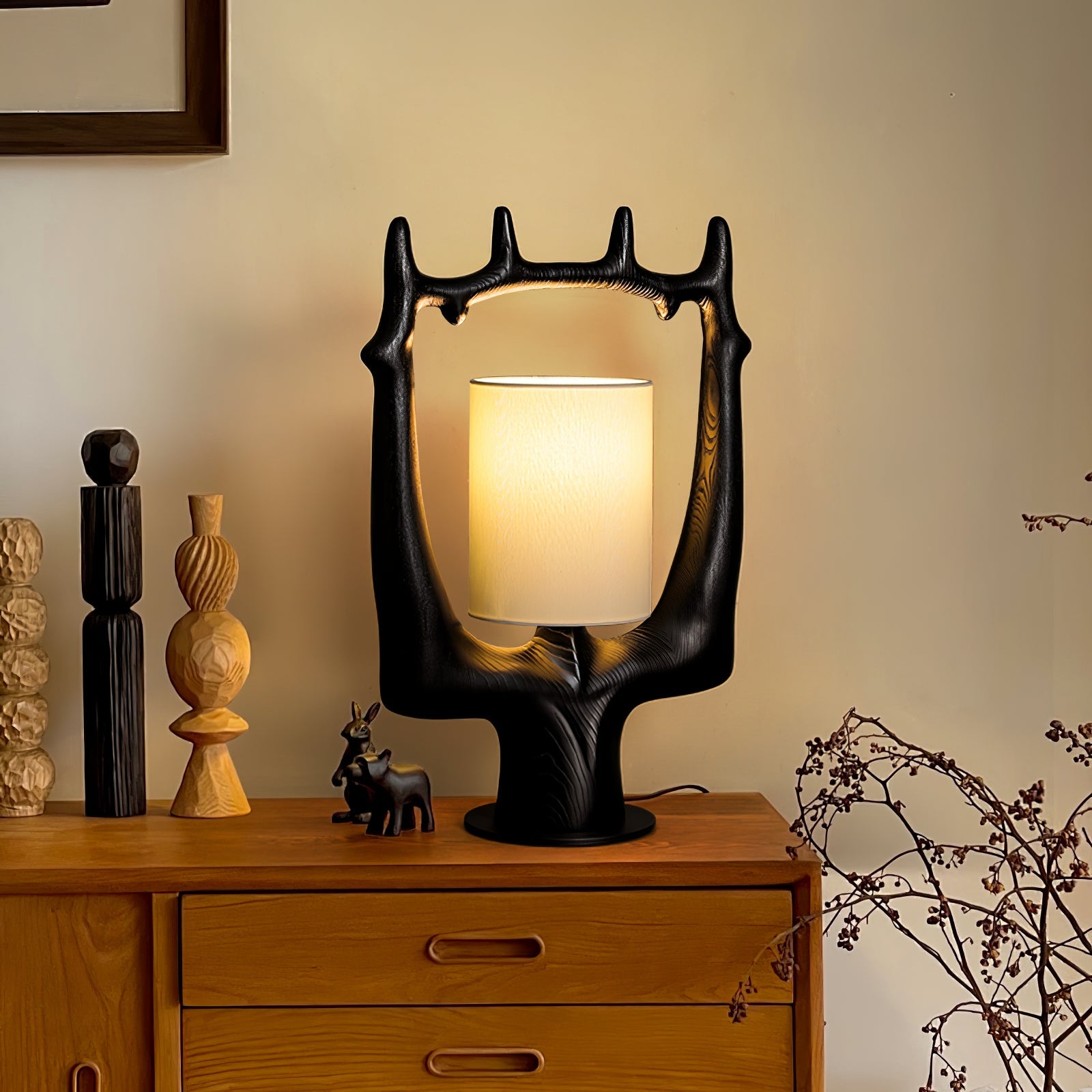 Antler Ring Table Lamp - Blowlighting