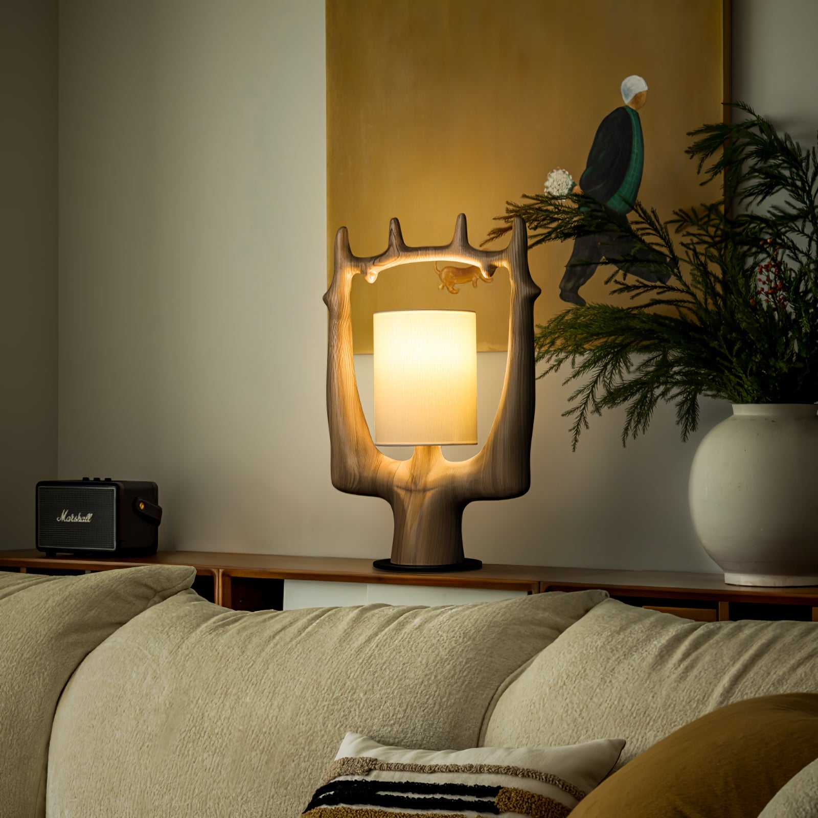 Antler Ring Table Lamp - Blowlighting