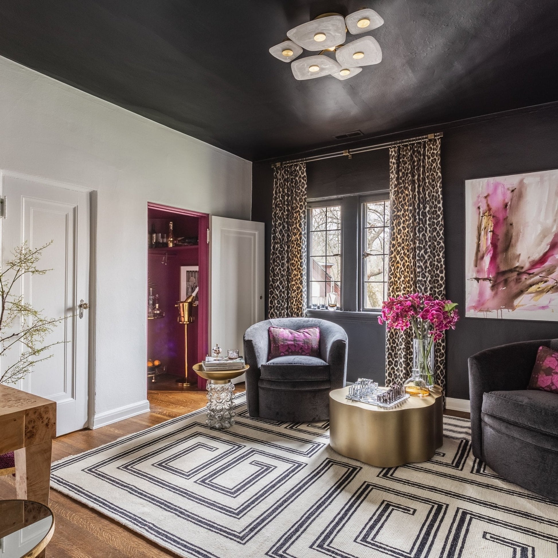 Ilsilyra Petal Shaped Glass Ceiling Light - Blowlighting