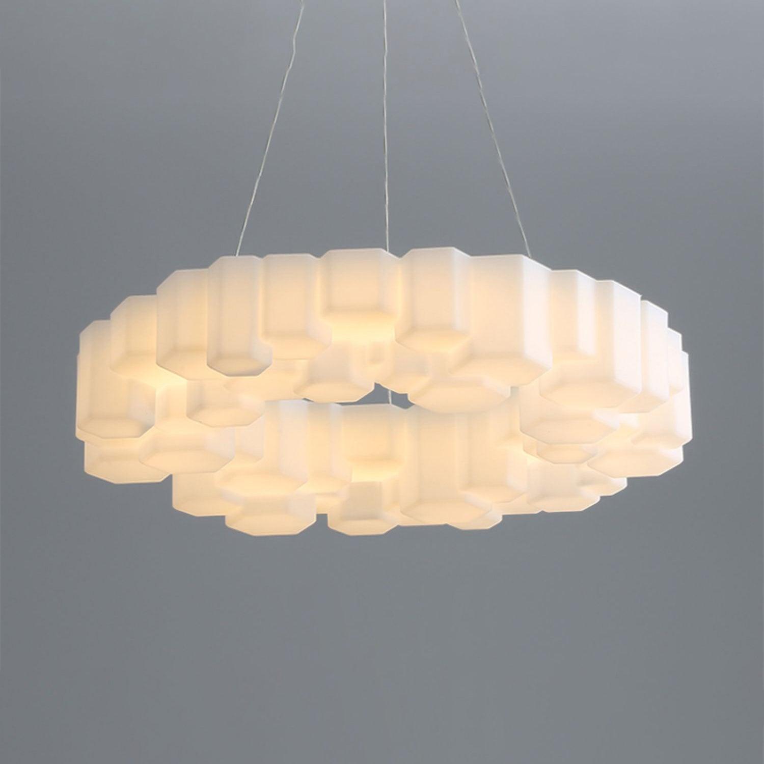 Honeycomb Chandelier - Blowlighting