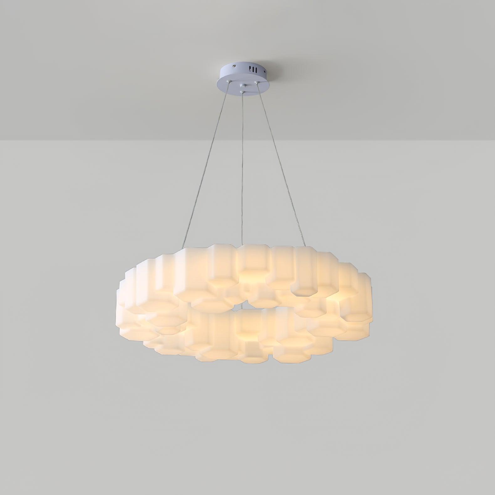 Honeycomb Chandelier - Blowlighting