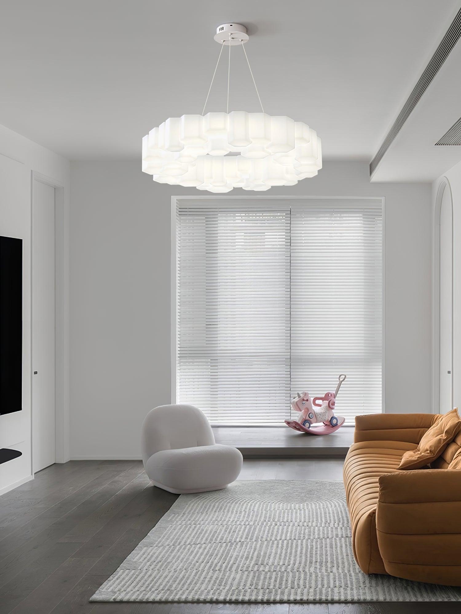 Honeycomb Chandelier - Blowlighting