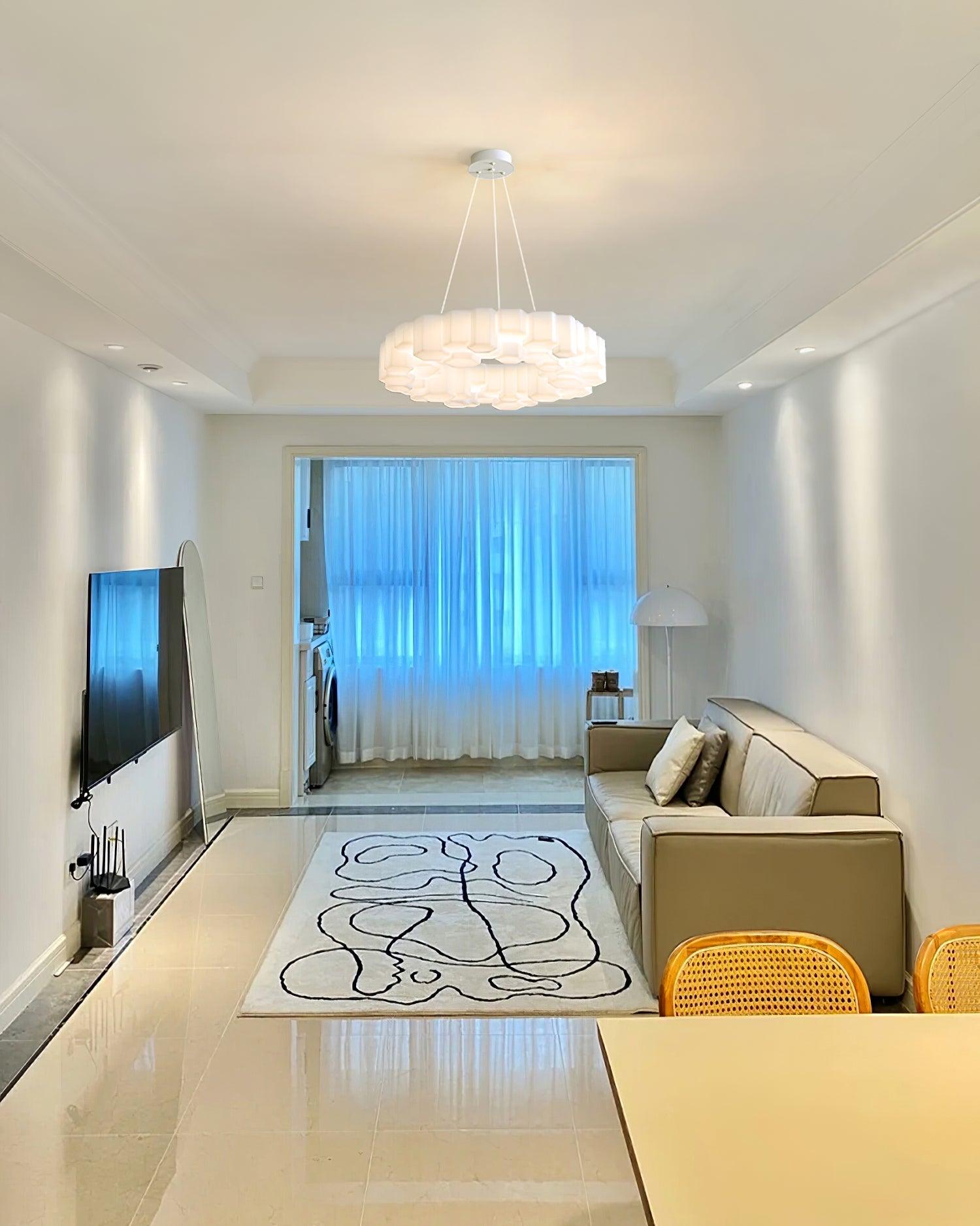 Honeycomb Chandelier - Blowlighting