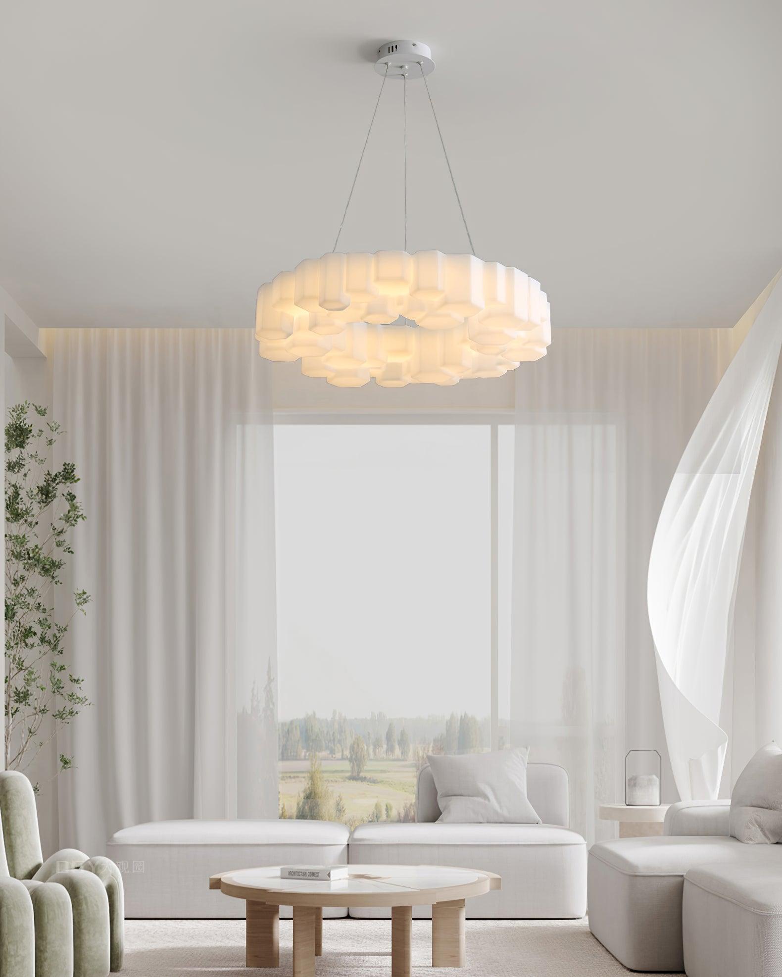 Honeycomb Chandelier - Blowlighting