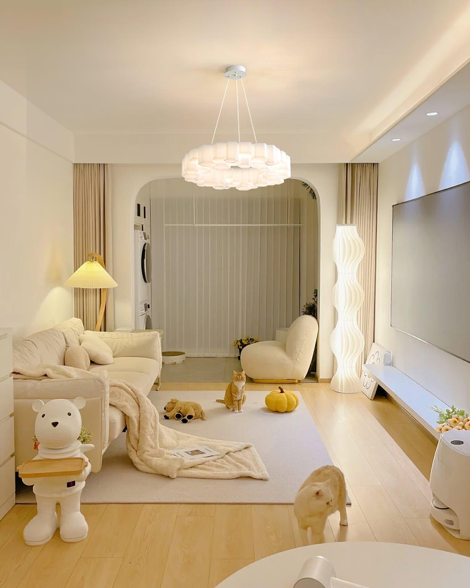 Honeycomb Chandelier - Blowlighting