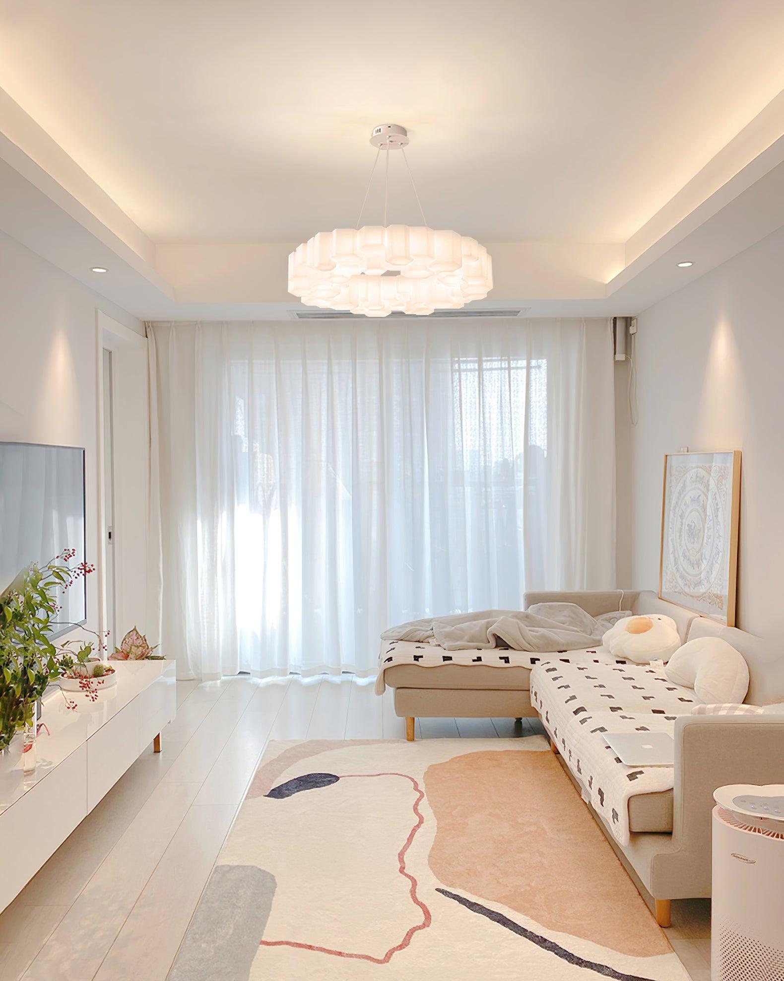 Honeycomb Chandelier - Blowlighting