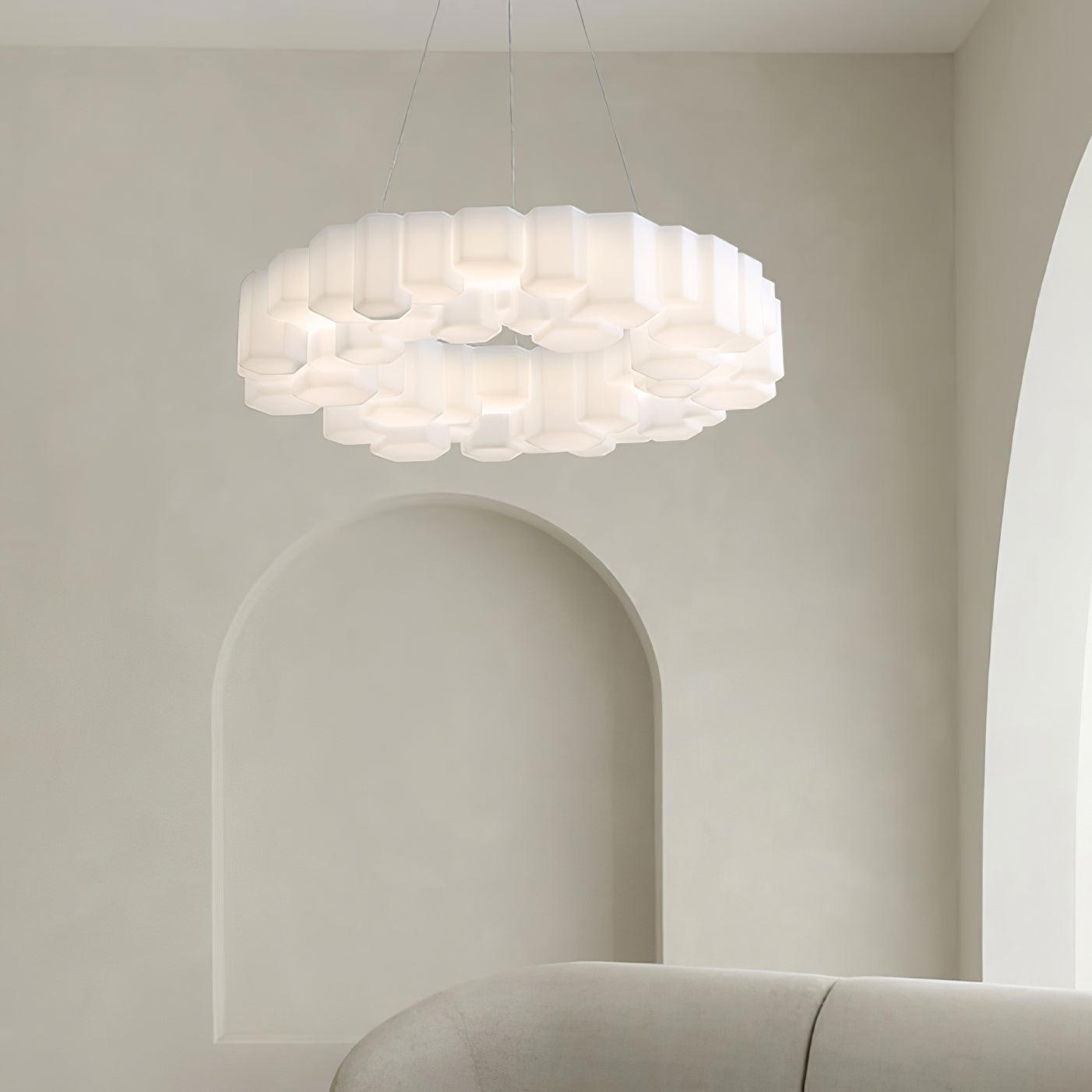 Honeycomb Chandelier - Blowlighting