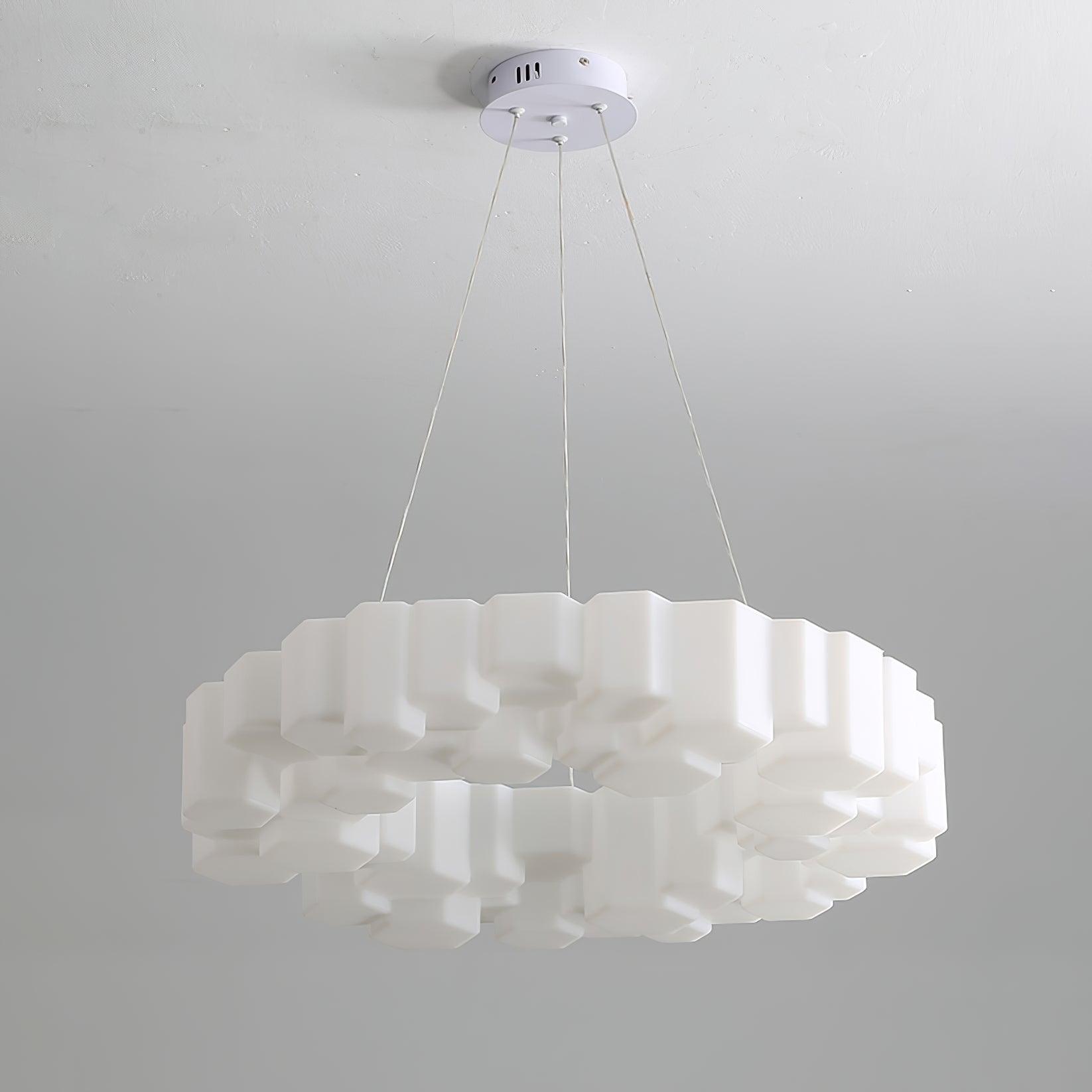 Honeycomb Chandelier - Blowlighting