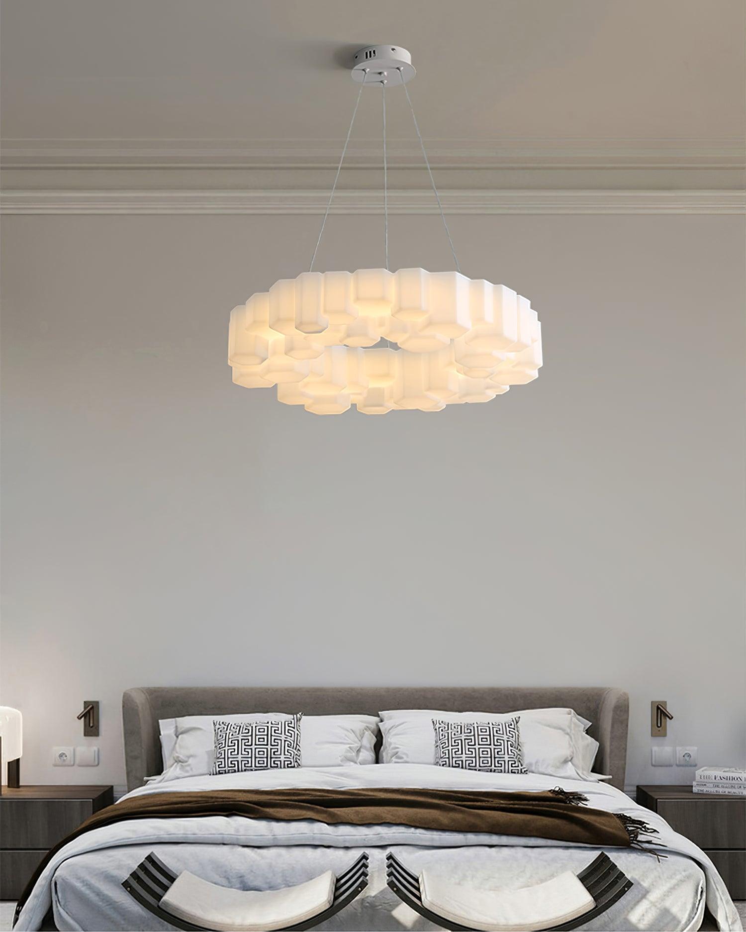 Honeycomb Chandelier - Blowlighting