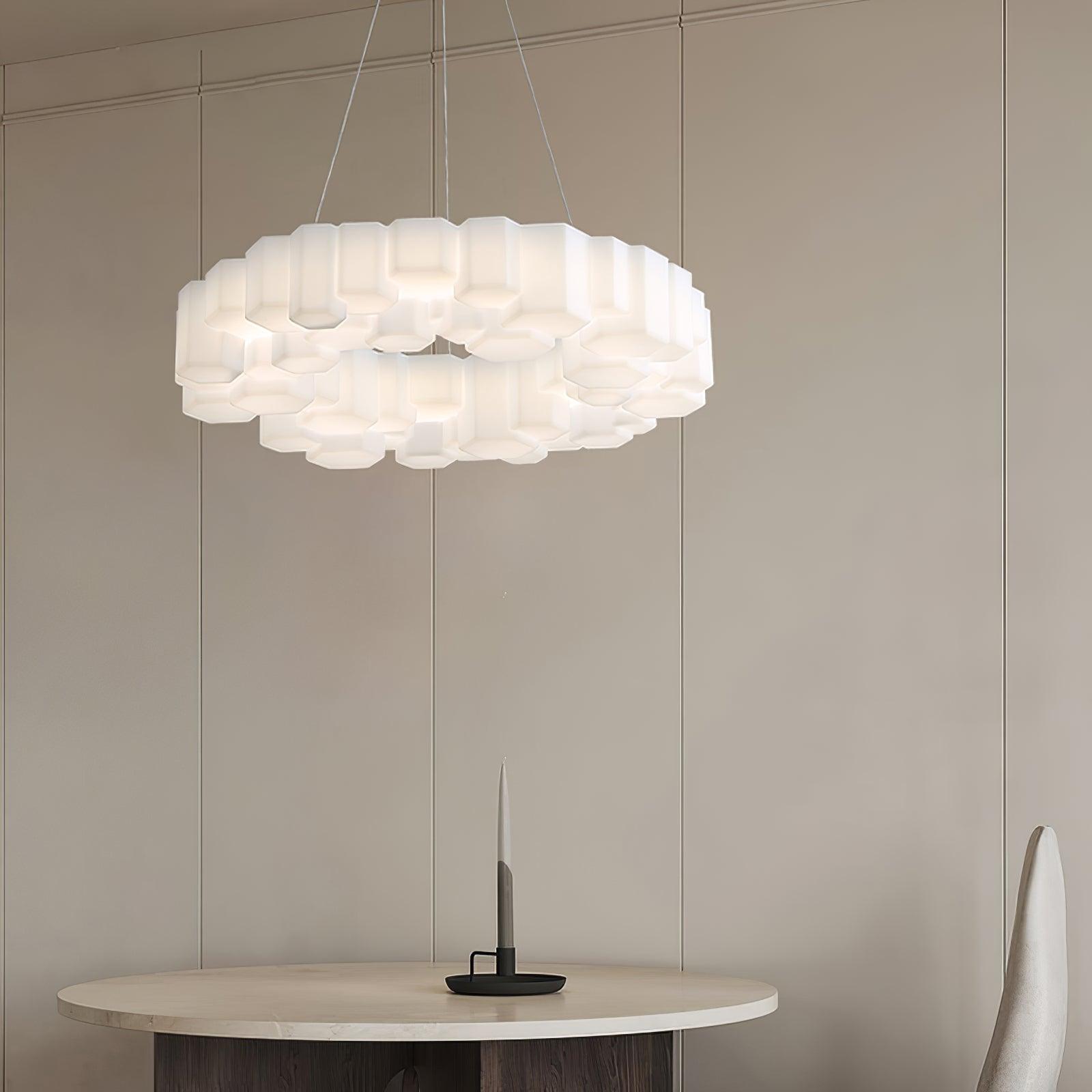 Honeycomb Chandelier - Blowlighting