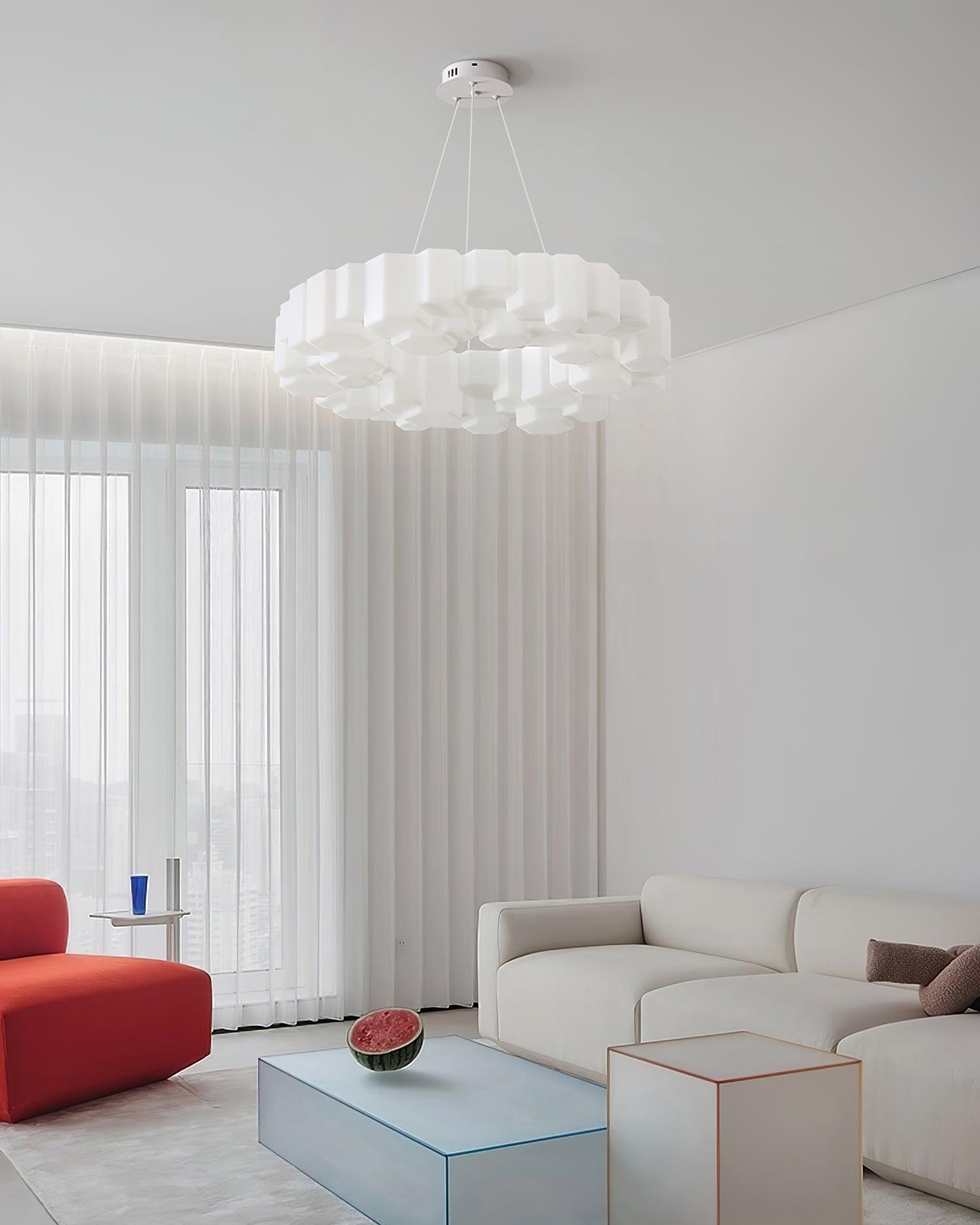 Honeycomb Chandelier - Blowlighting