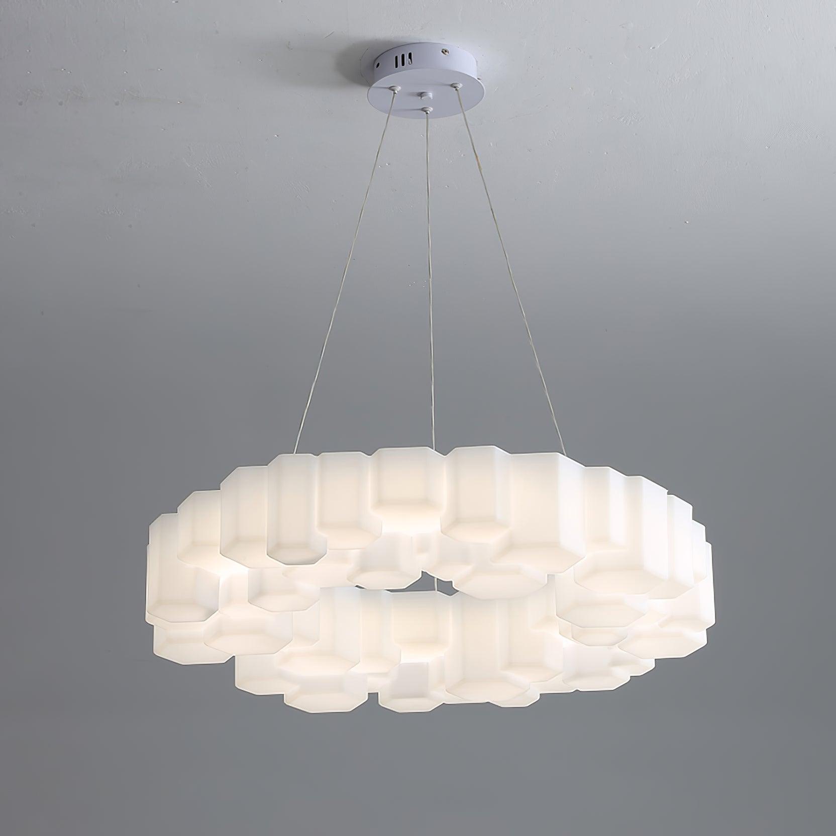 Honeycomb Chandelier - Blowlighting