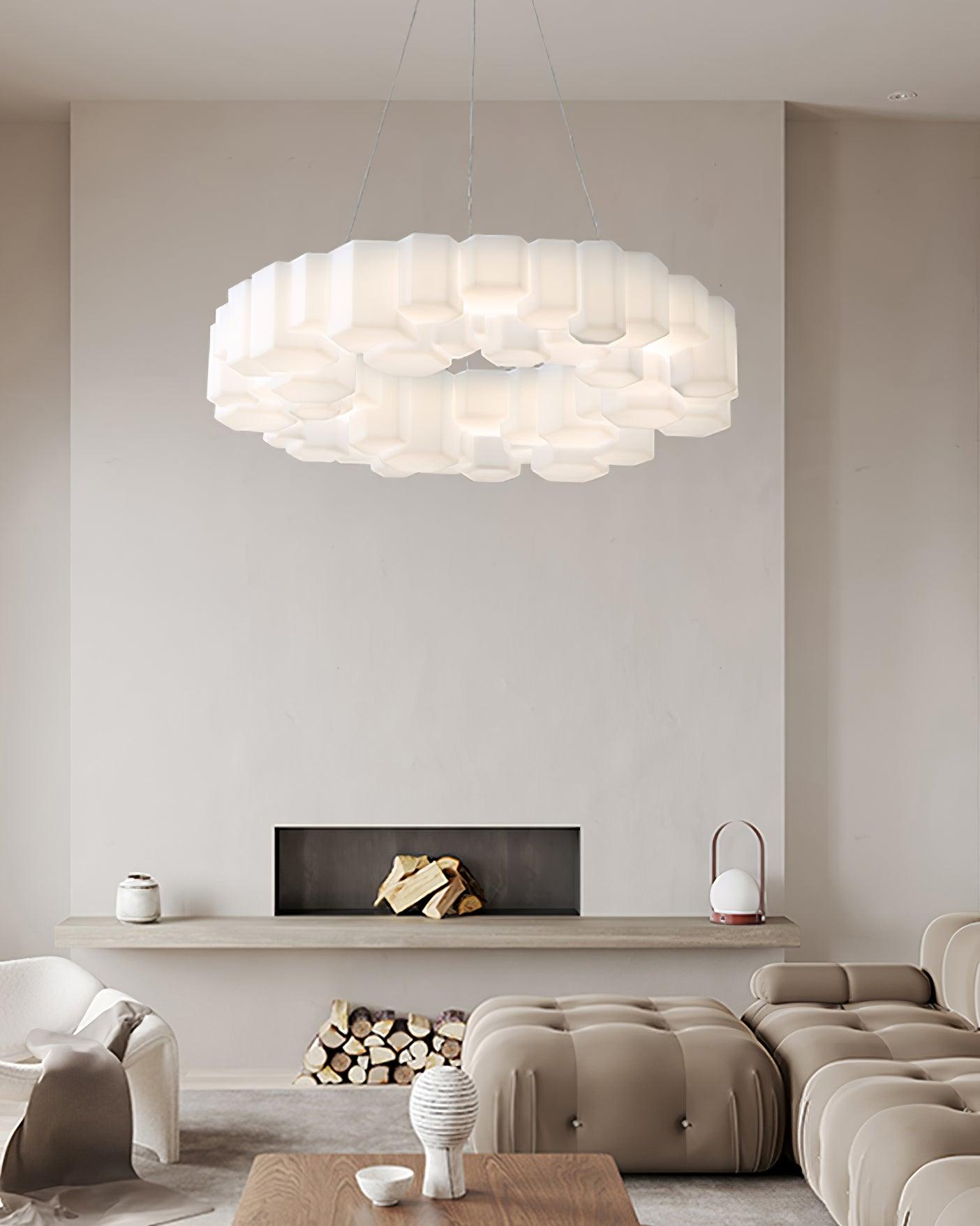Honeycomb Chandelier - Blowlighting