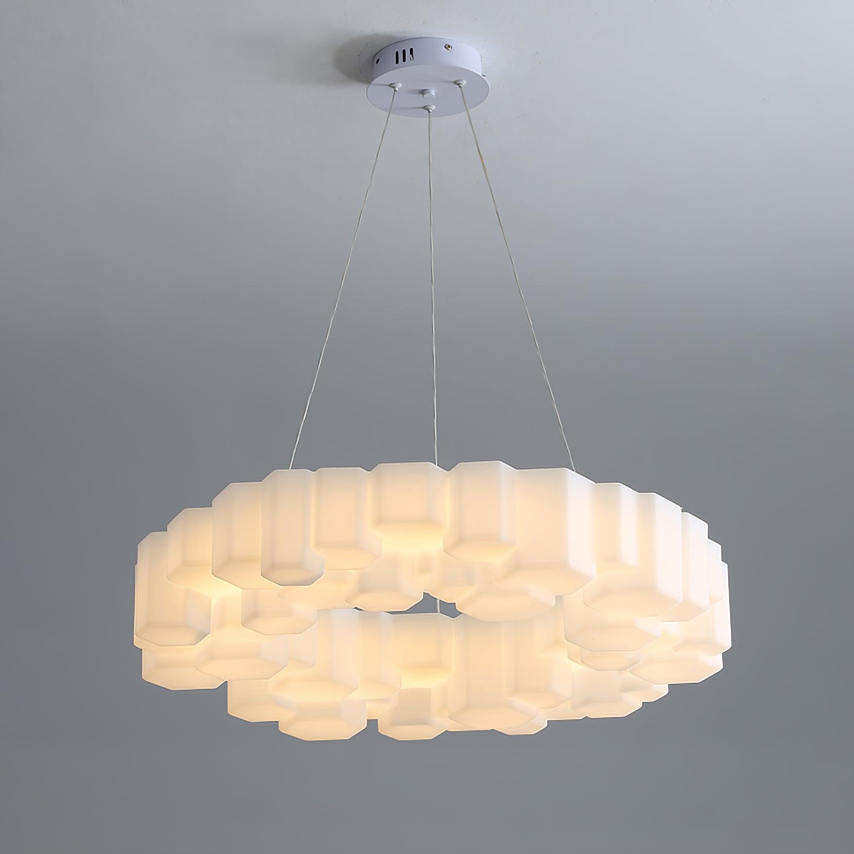 Honeycomb Chandelier - Blowlighting