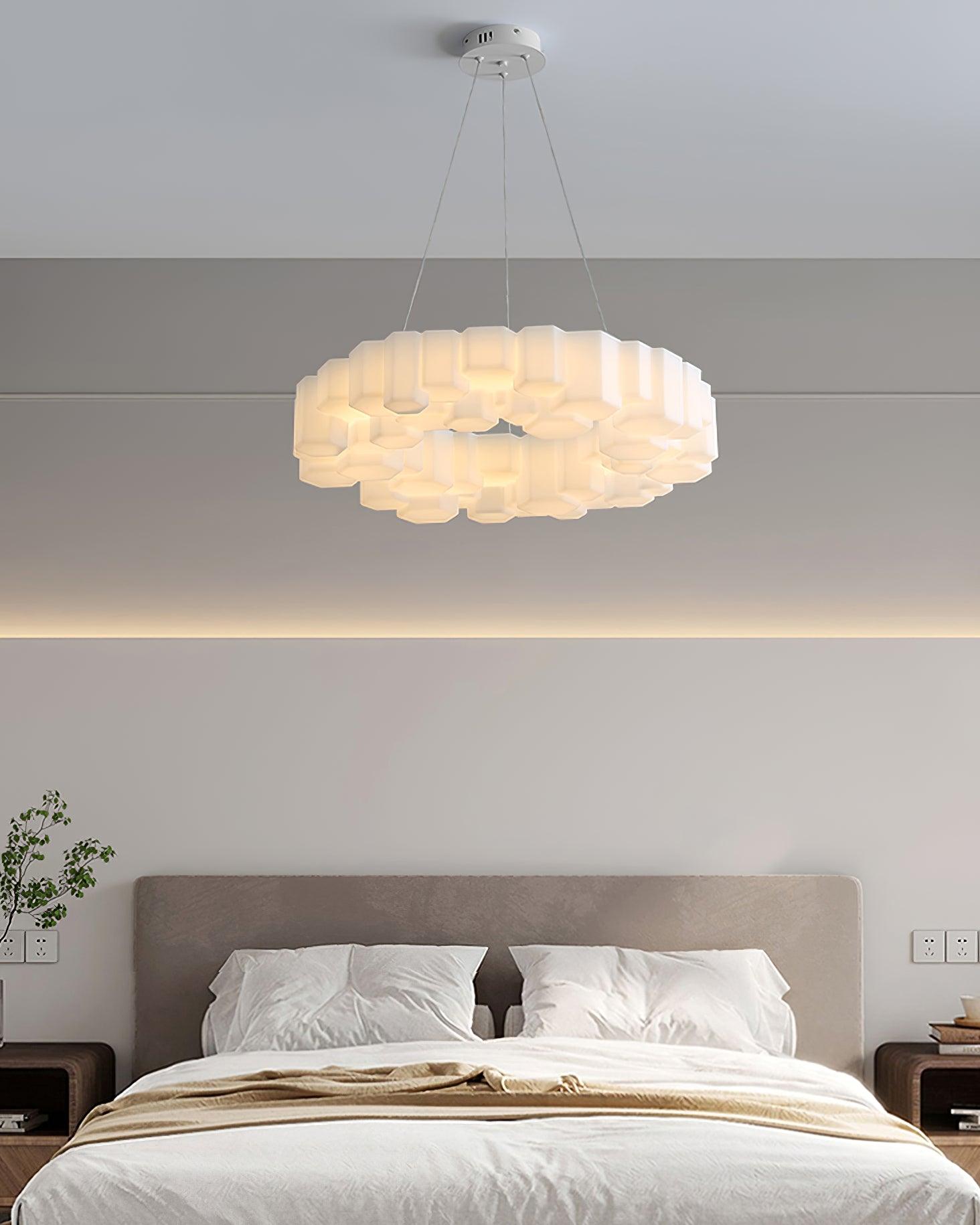 Honeycomb Chandelier - Blowlighting