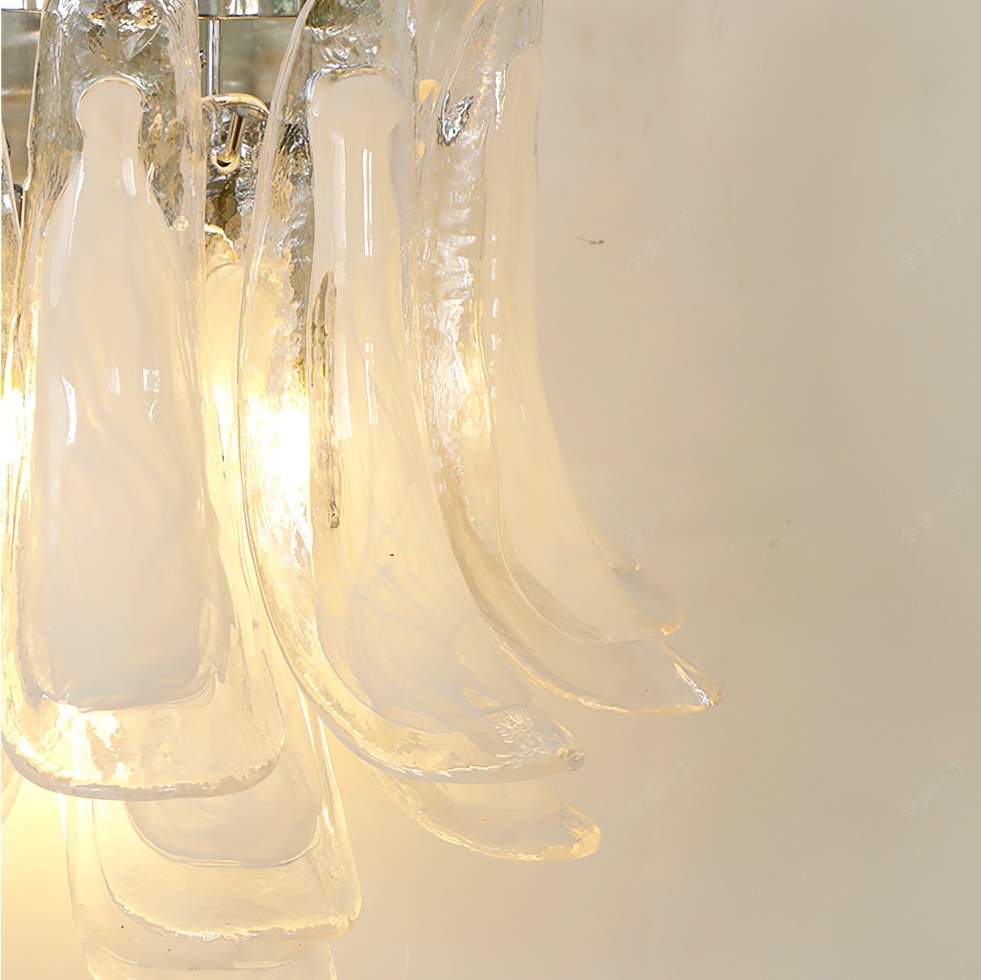 Aurora Wall Lamp Petal Glass Horseshoe Shaped Minimalist - Blowlighting