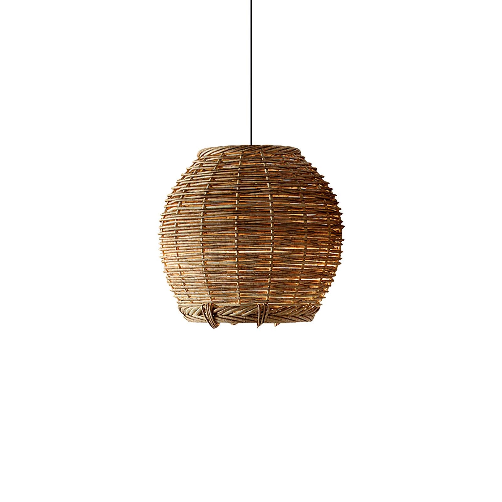 Hues Wicker Pendant Lamp - Blowlighting