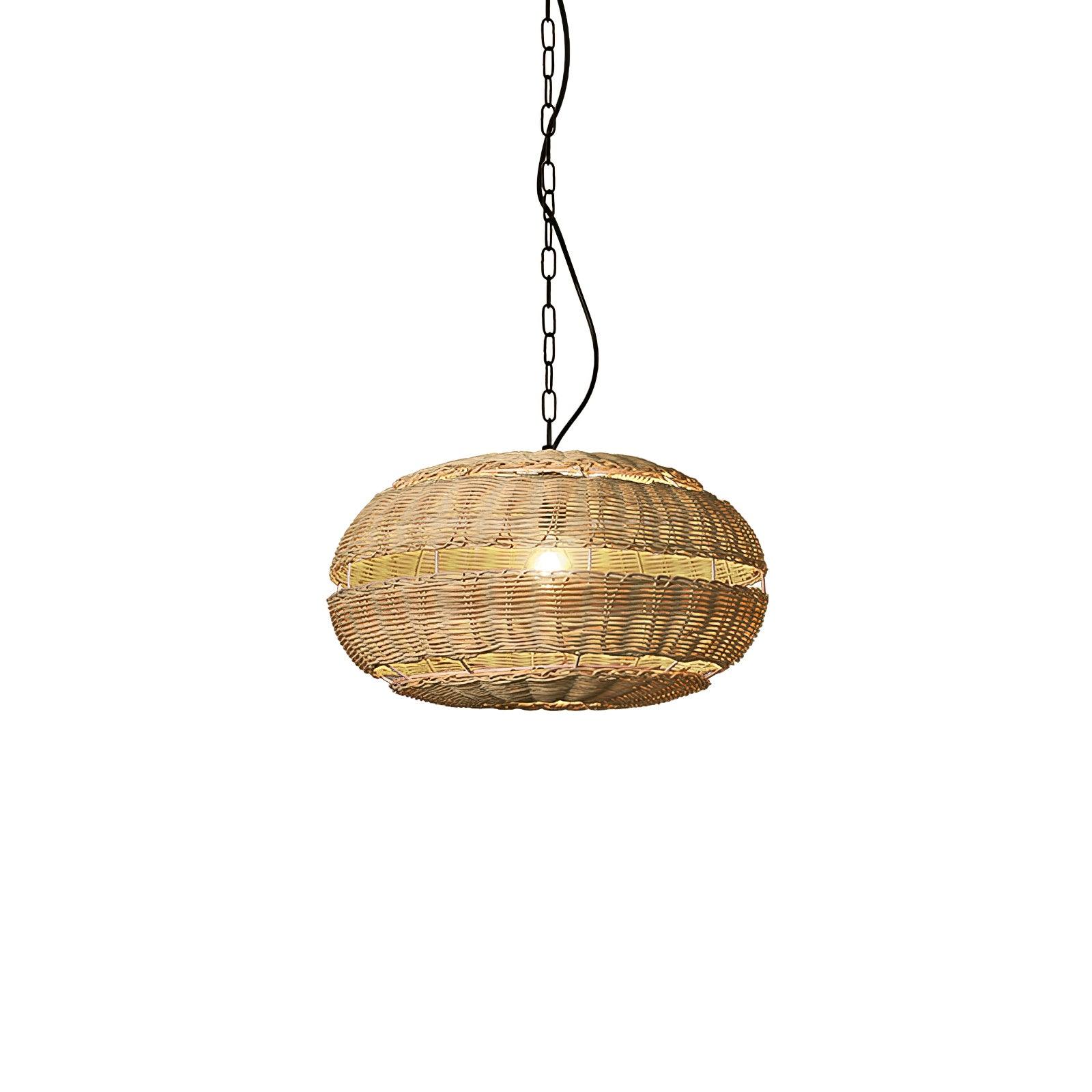 Hues Wicker Pendant Lamp - Blowlighting
