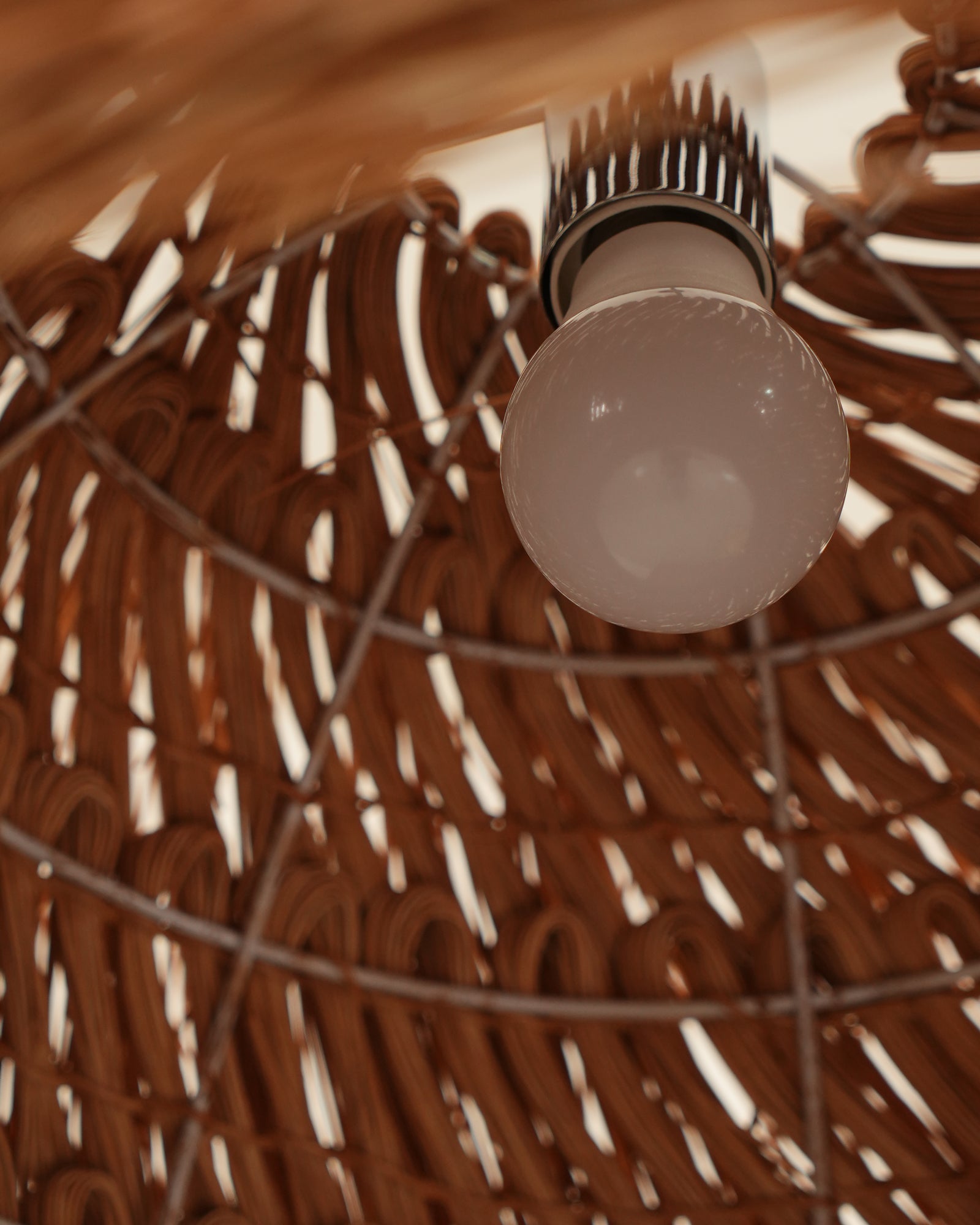 Hues Wicker Pendant Lamp - Blowlighting