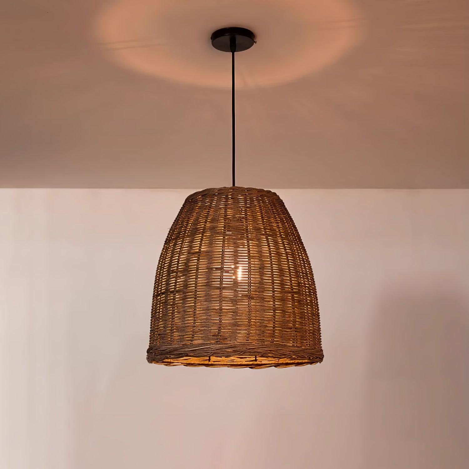 Hues Wicker Pendant Lamp - Blowlighting