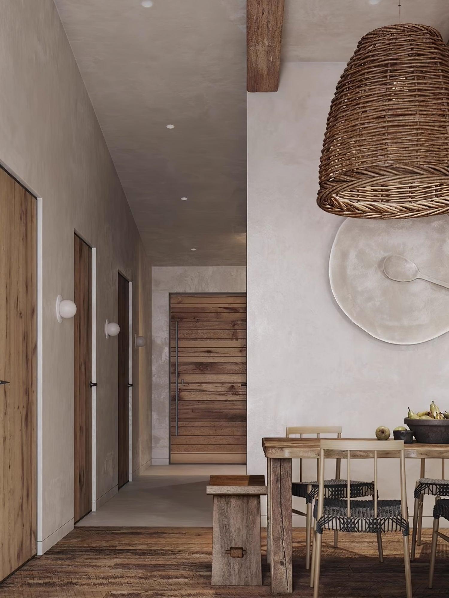 Hues Wicker Pendant Lamp - Blowlighting