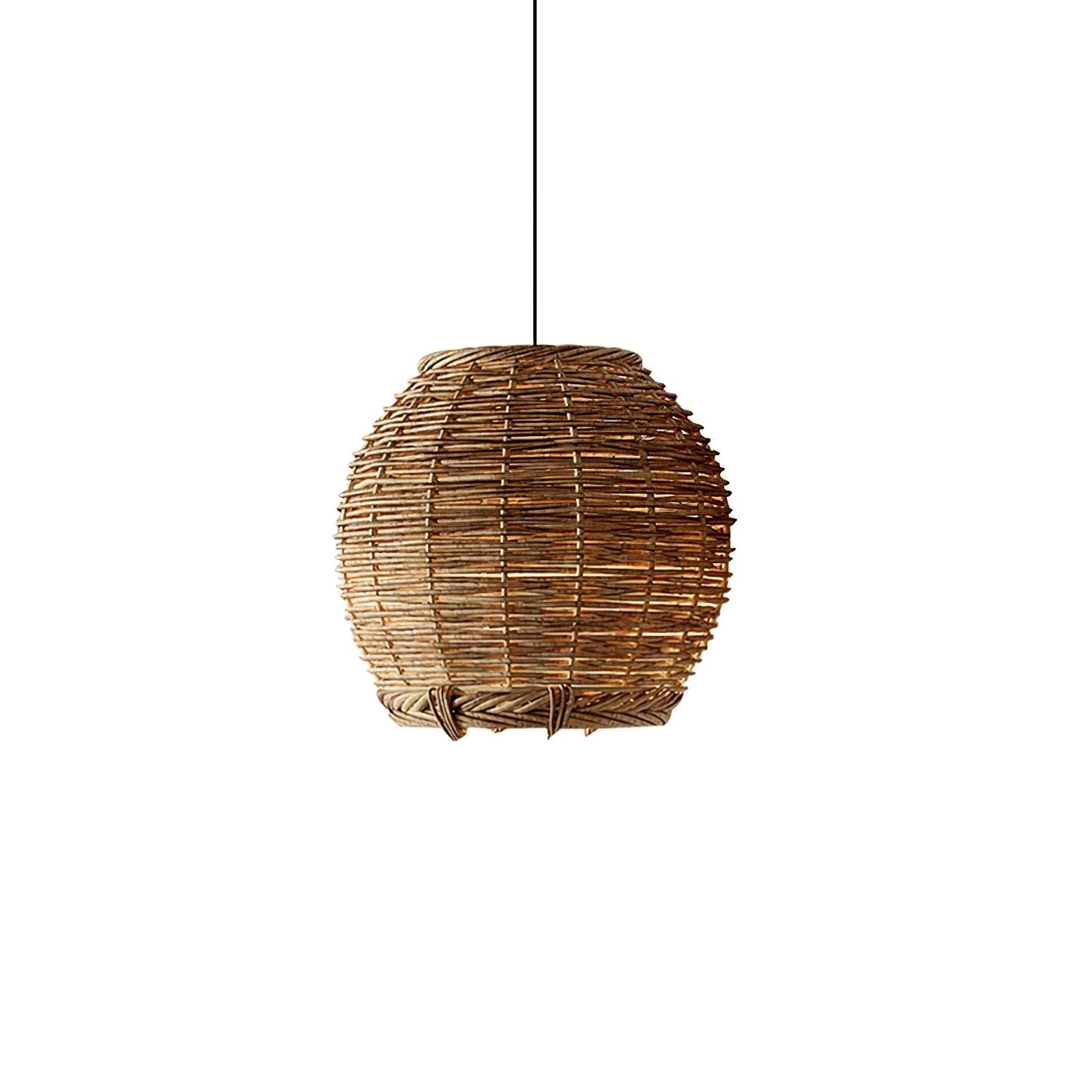 Hues Wicker Pendant Lamp - Blowlighting