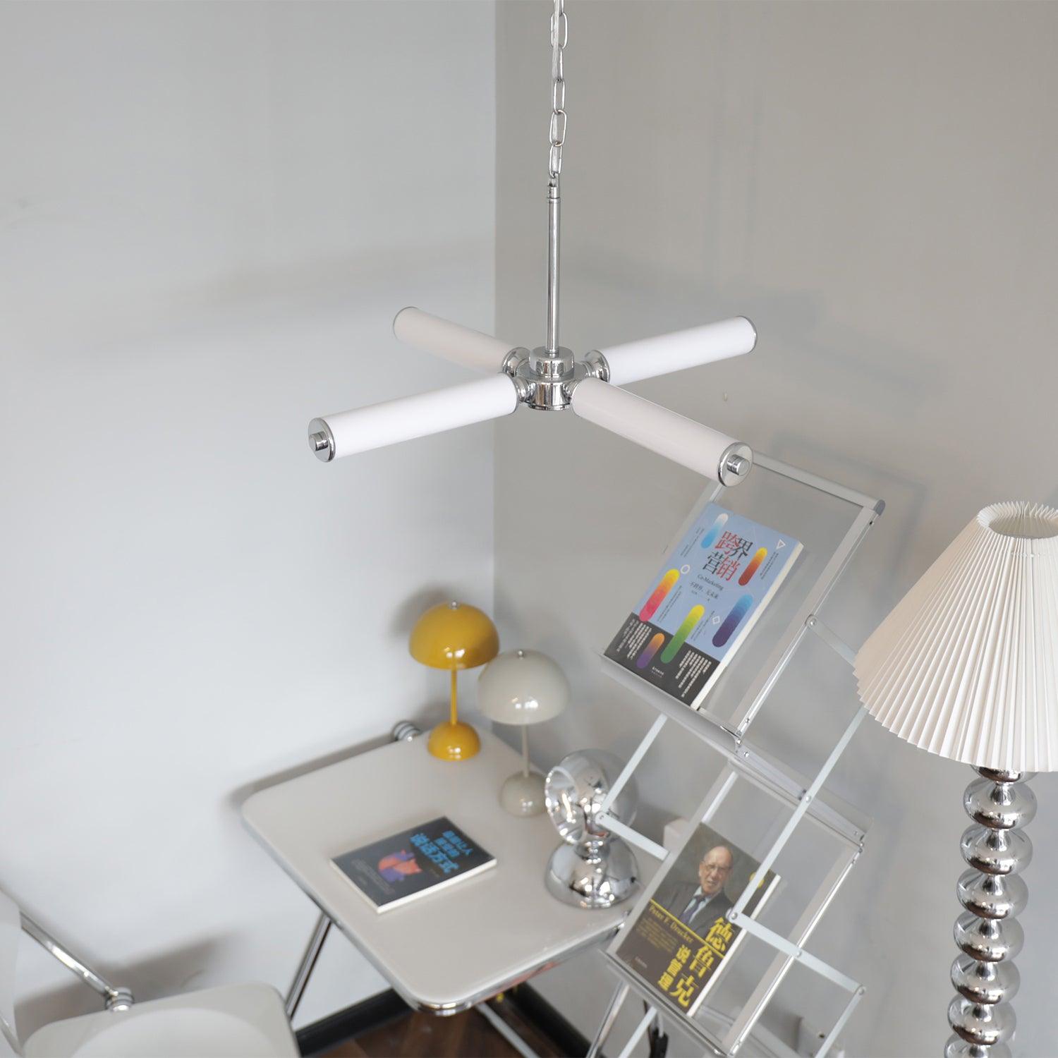 Zoliria Modern Minimalist LED Metal Glass Chandelier - Blowlighting