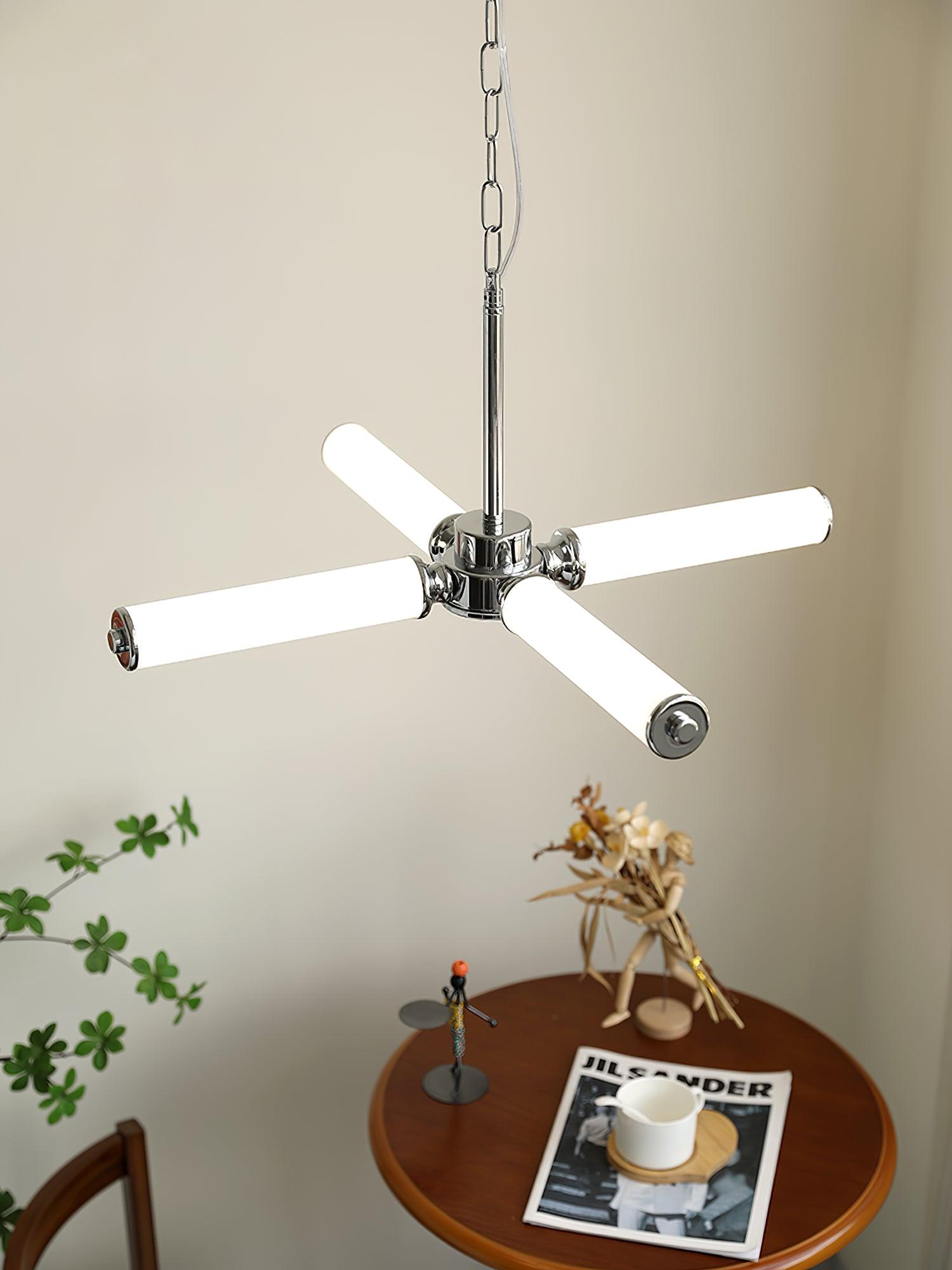 Zoliria Modern Minimalist LED Metal Glass Chandelier - Blowlighting