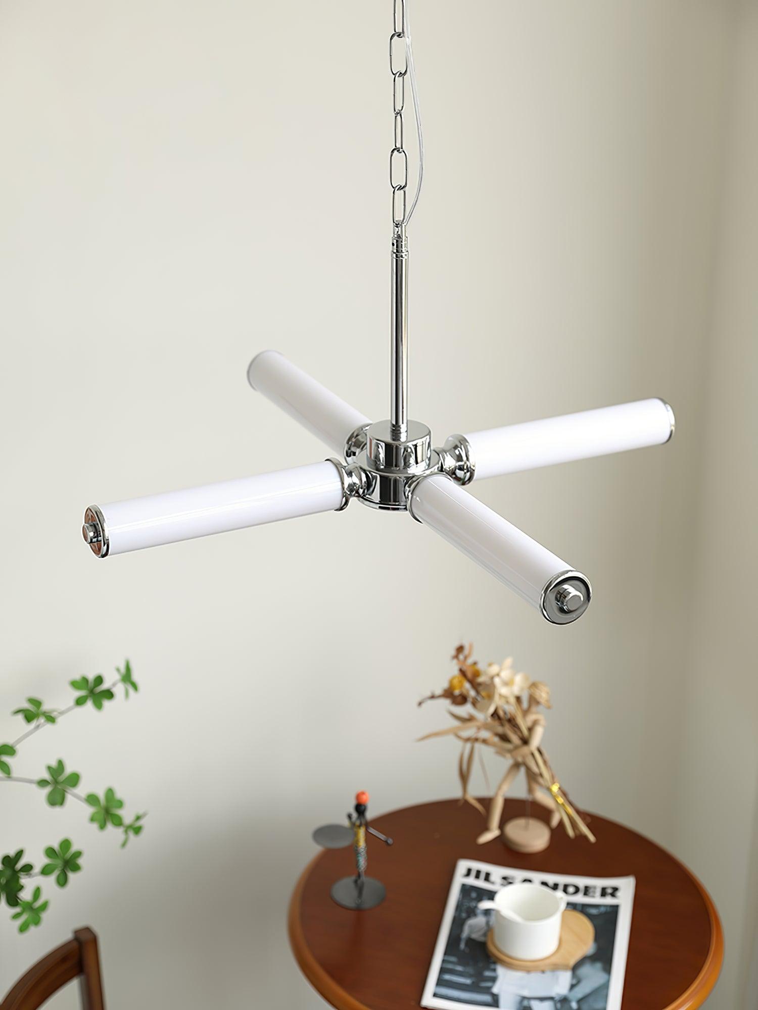 Zoliria Modern Minimalist LED Metal Glass Chandelier - Blowlighting