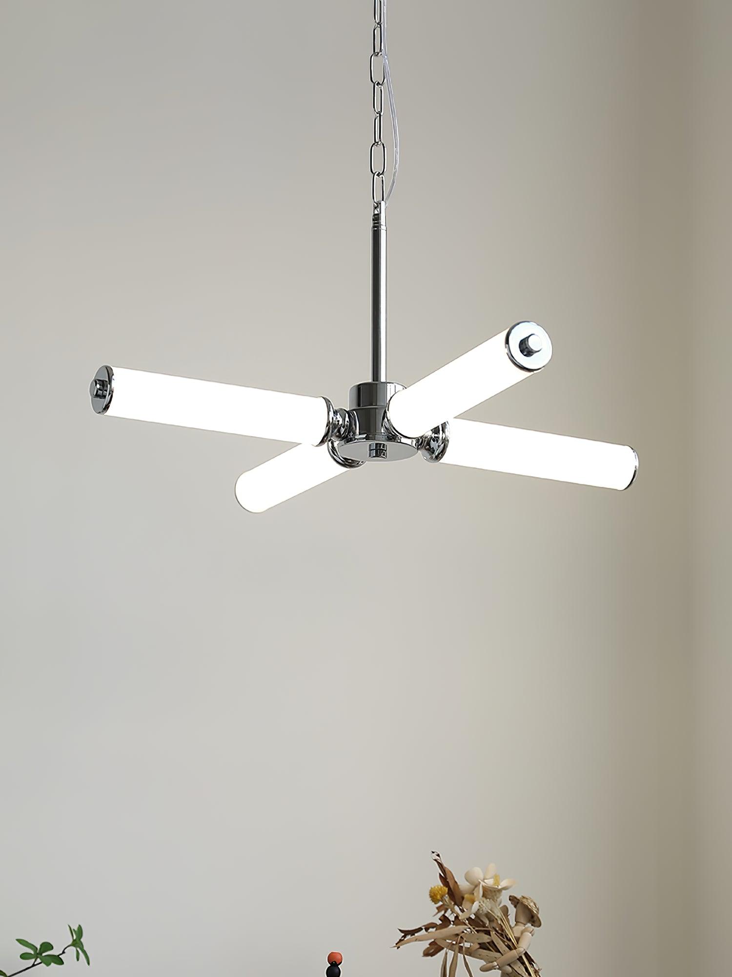 Zoliria Modern Minimalist LED Metal Glass Chandelier - Blowlighting