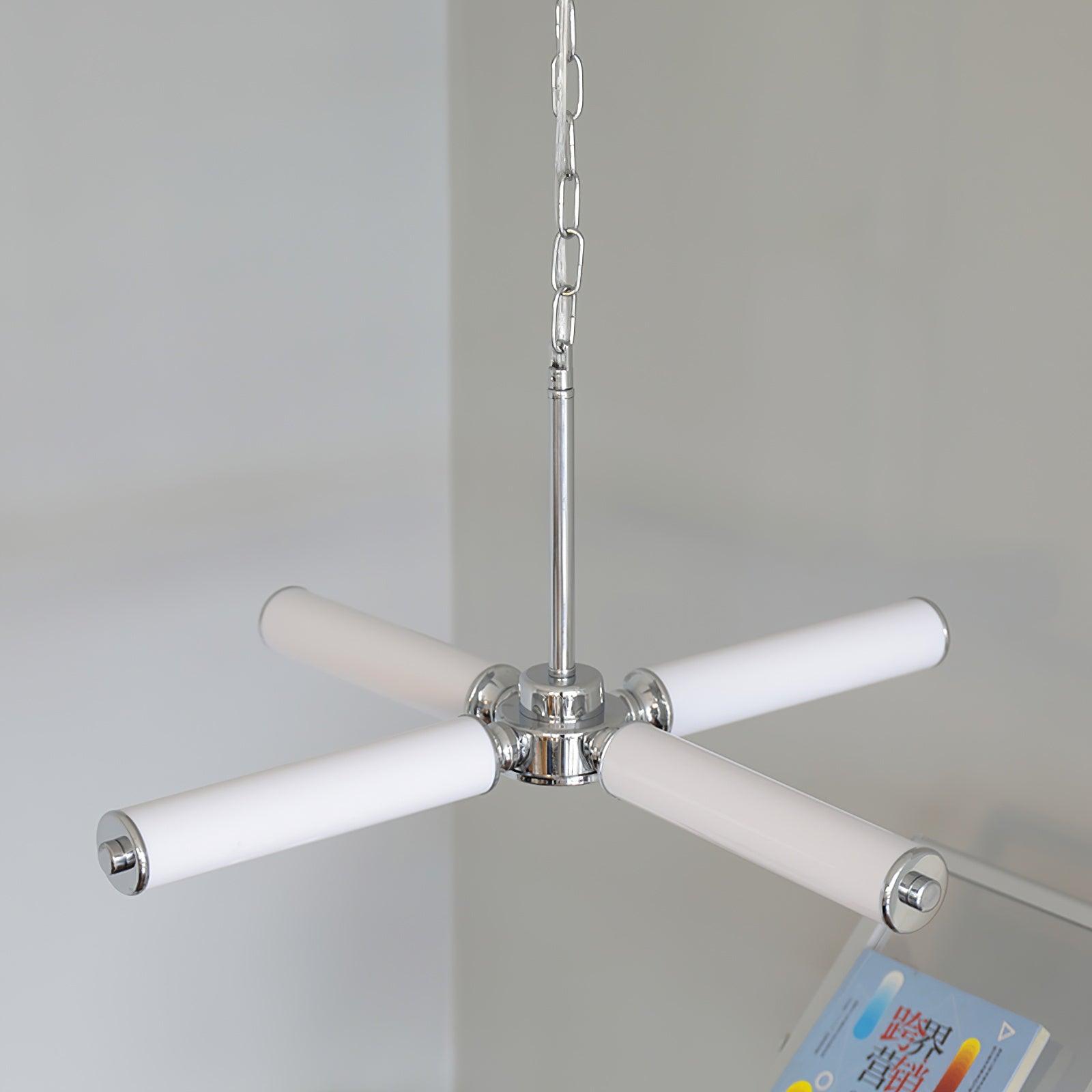 Zoliria Modern Minimalist LED Metal Glass Chandelier - Blowlighting