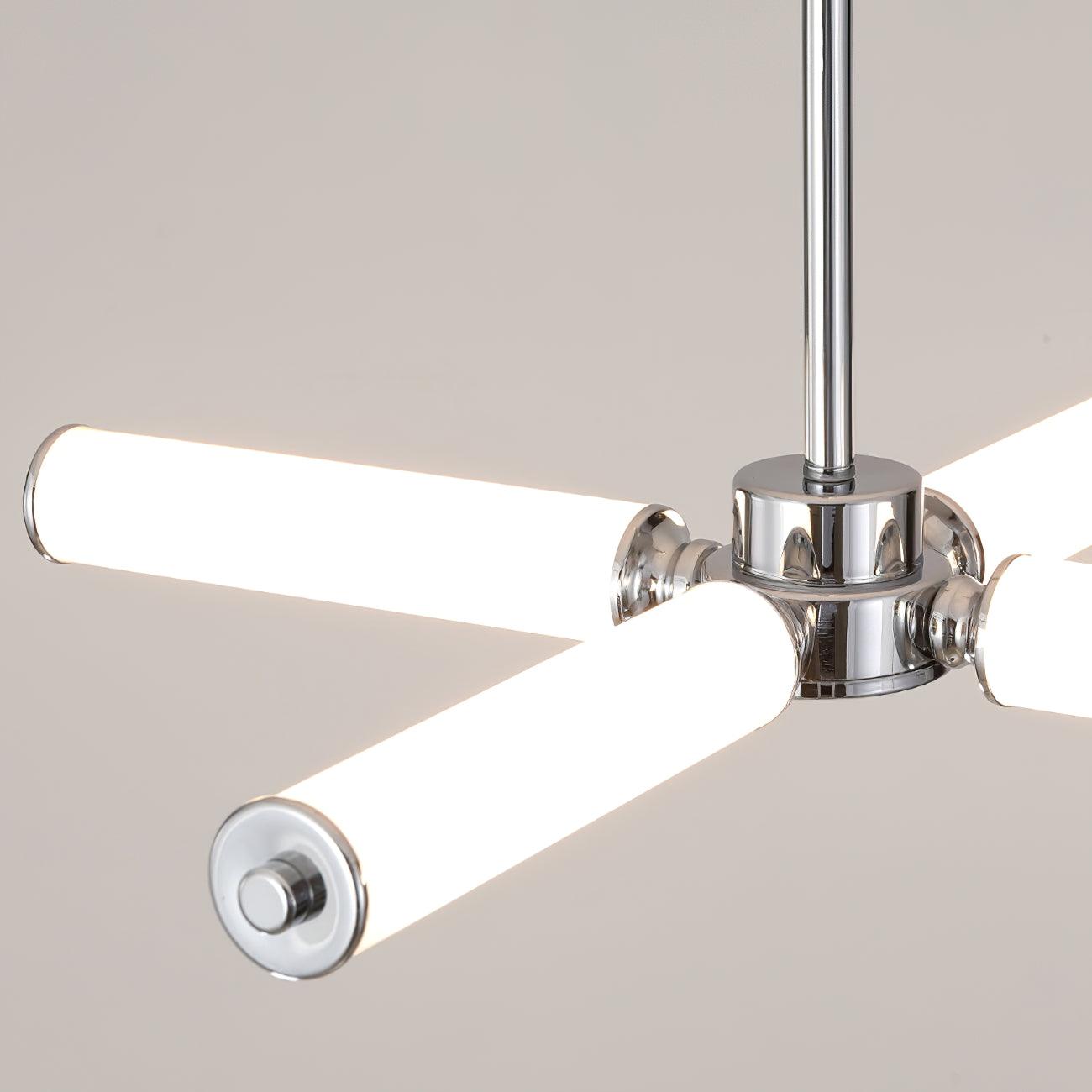 Zoliria Modern Minimalist LED Metal Glass Chandelier - Blowlighting